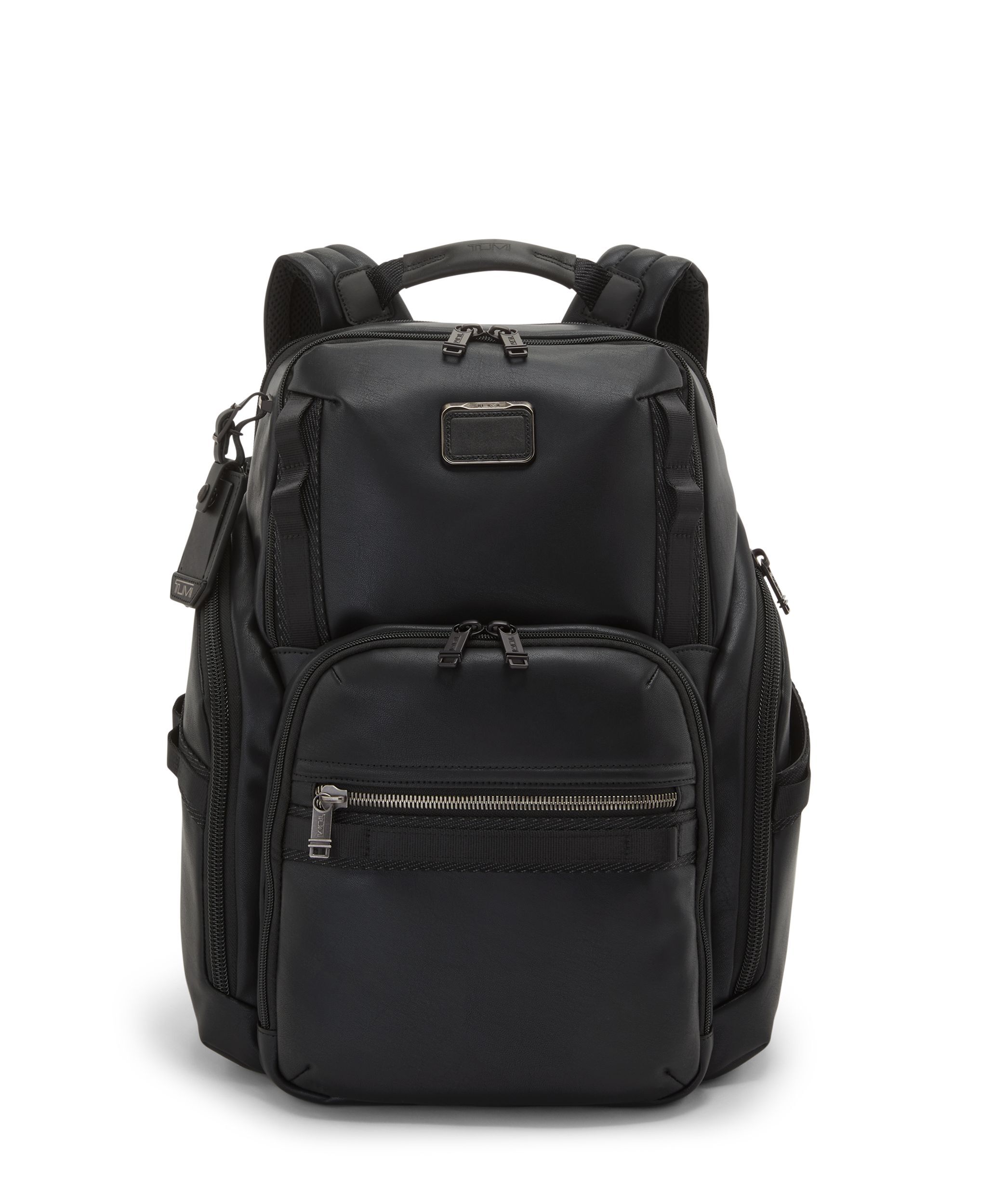 ALPHA BRAVO 「サーチ」バックパック ブラック レザー｜TUMI(トゥミ