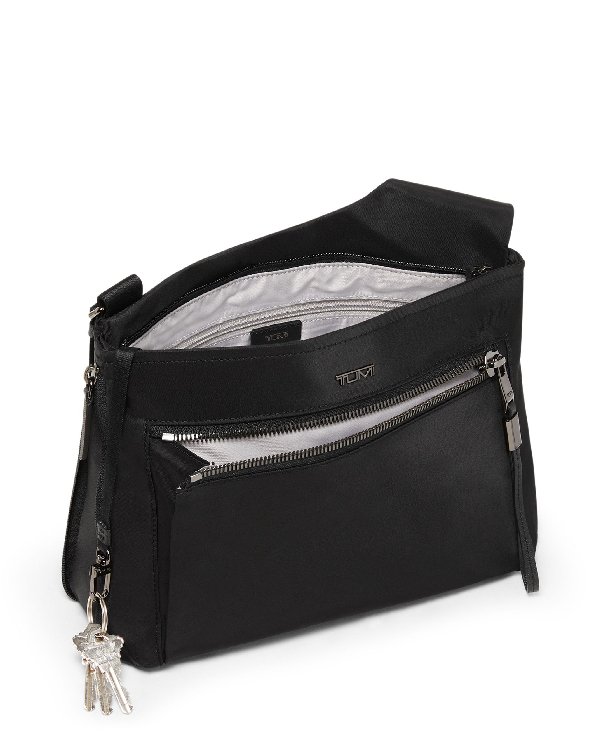VOYAGEUR 「グレトナ」クロスボディ ブラック/ガンメタル｜TUMI