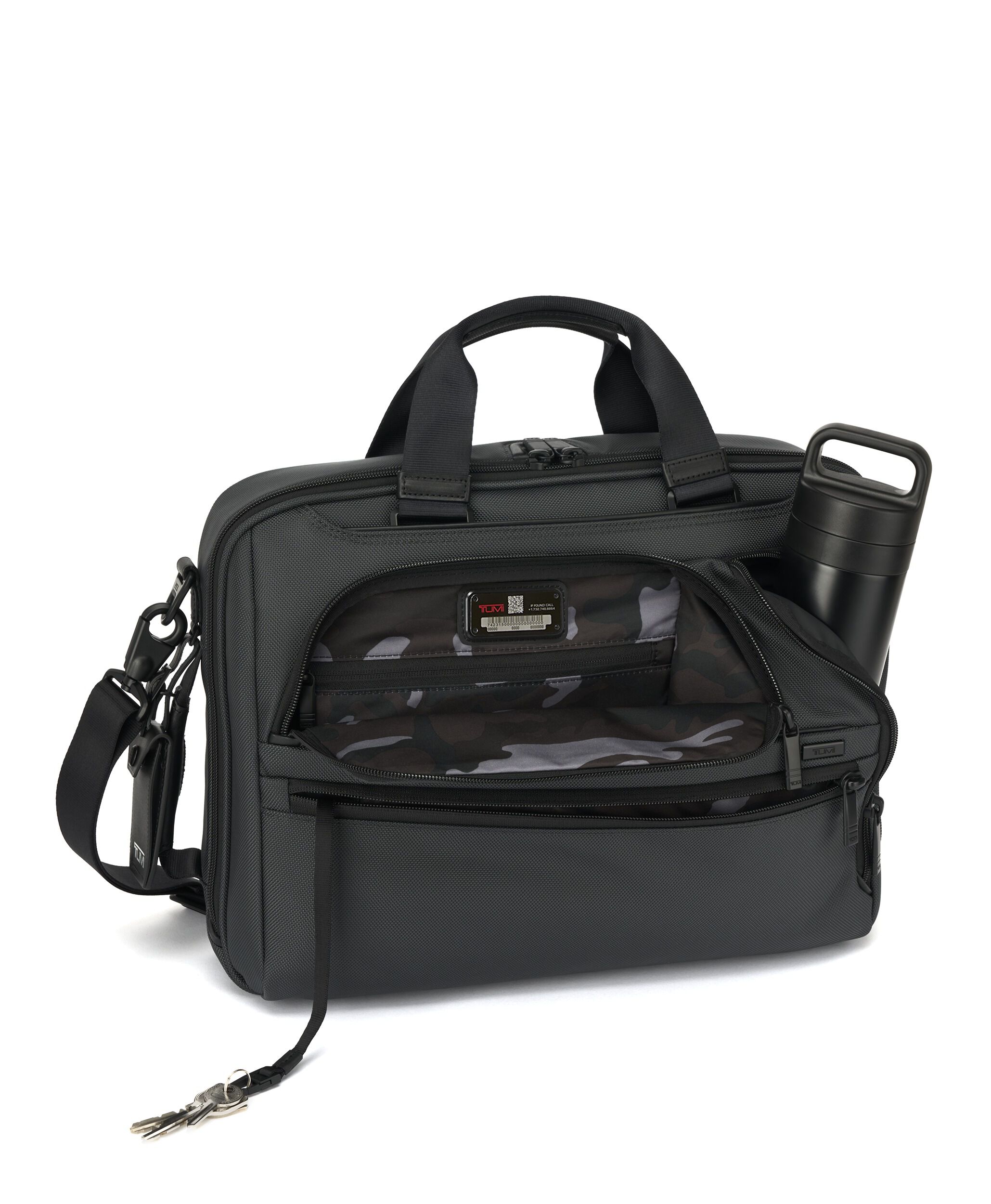 TUMI| SOPH. スリーウェイ・コンバーチブル・ブリーフケース グレイ