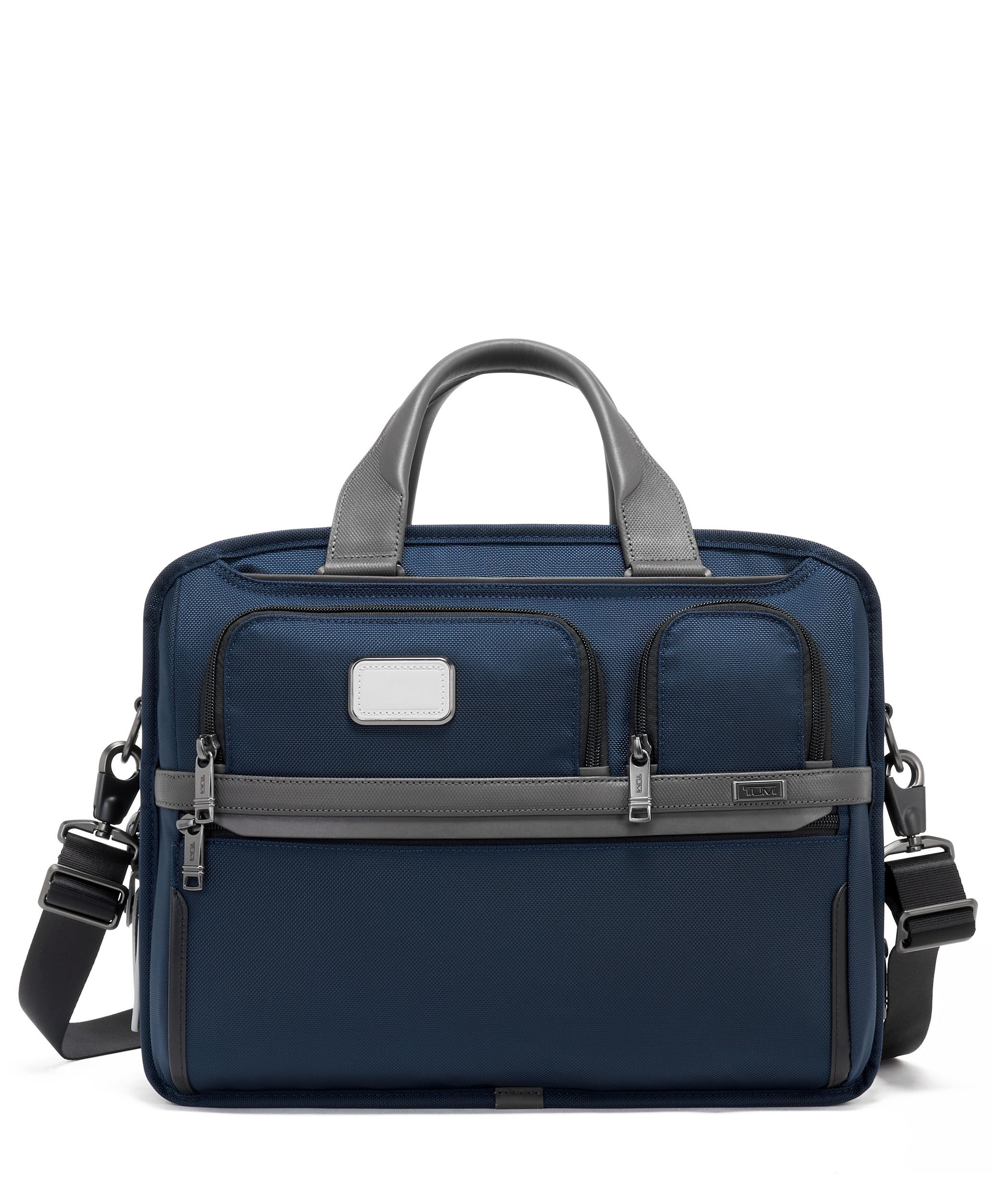 TUMI ALPHA EXPANDABLE ORGANIZER LAPTOP BRIEF