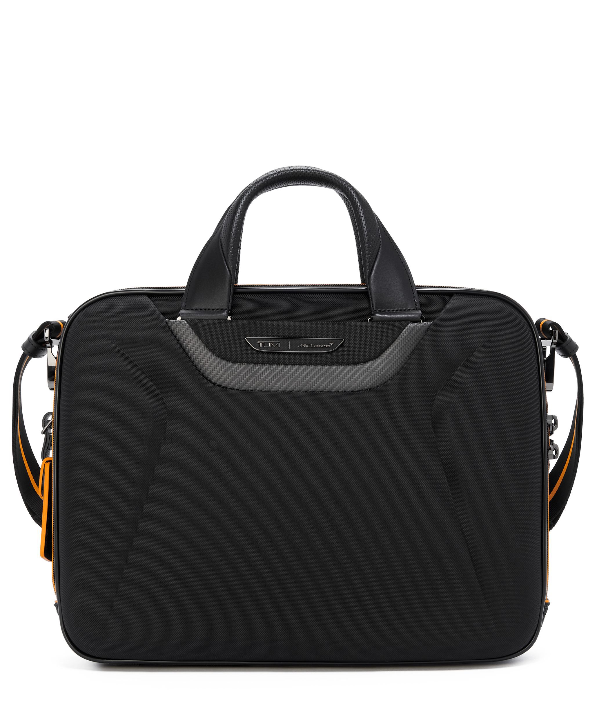 高評価のクリスマスプレゼント TUMI I MCLAREN 「アクスル」スリム・ブリーフ ブラック｜TUMI バッグ