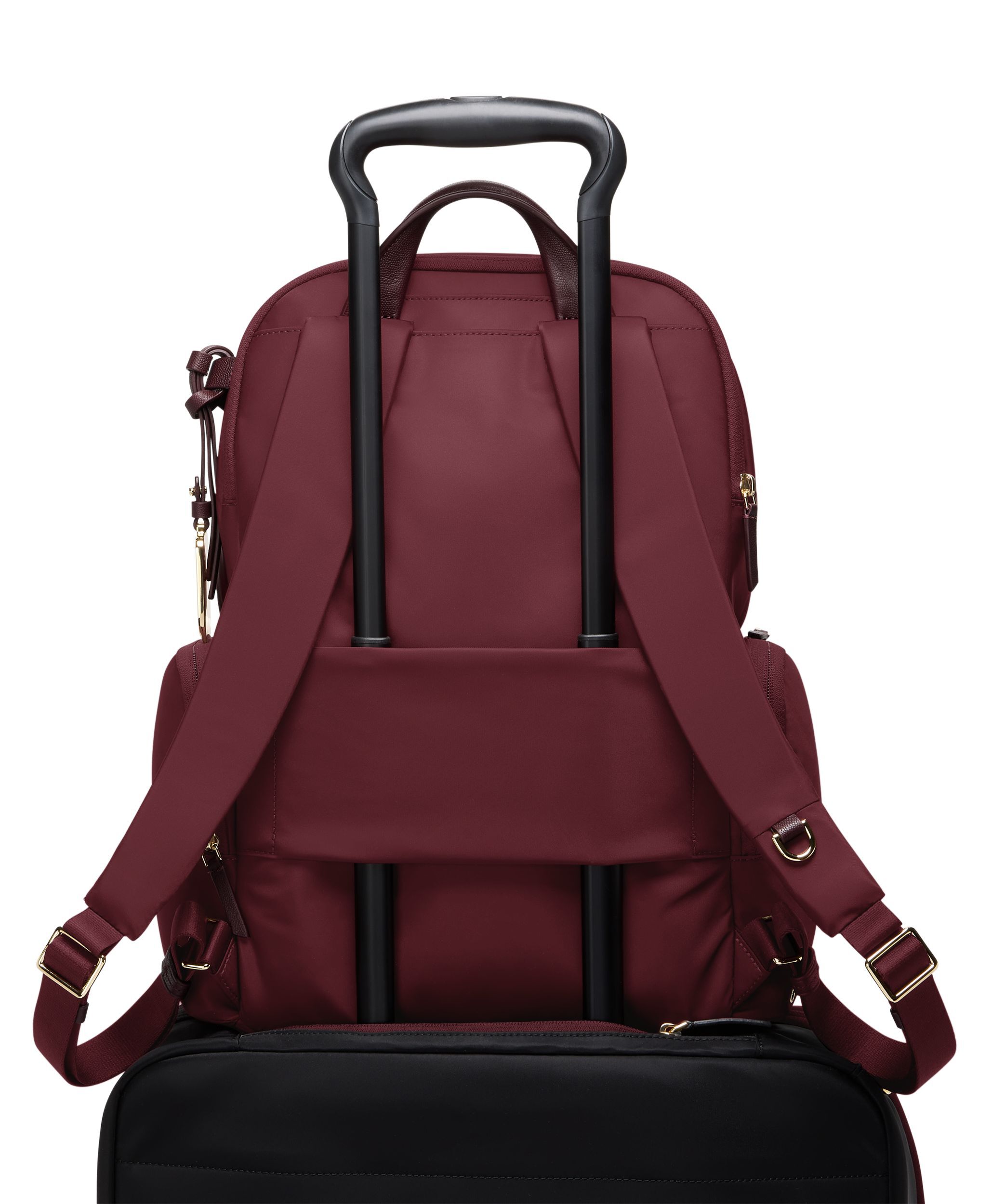 ままりん　0103 ♡ VOYAGEUR 「セリーナ」バックパック ブラックガンメタル｜TUMI
