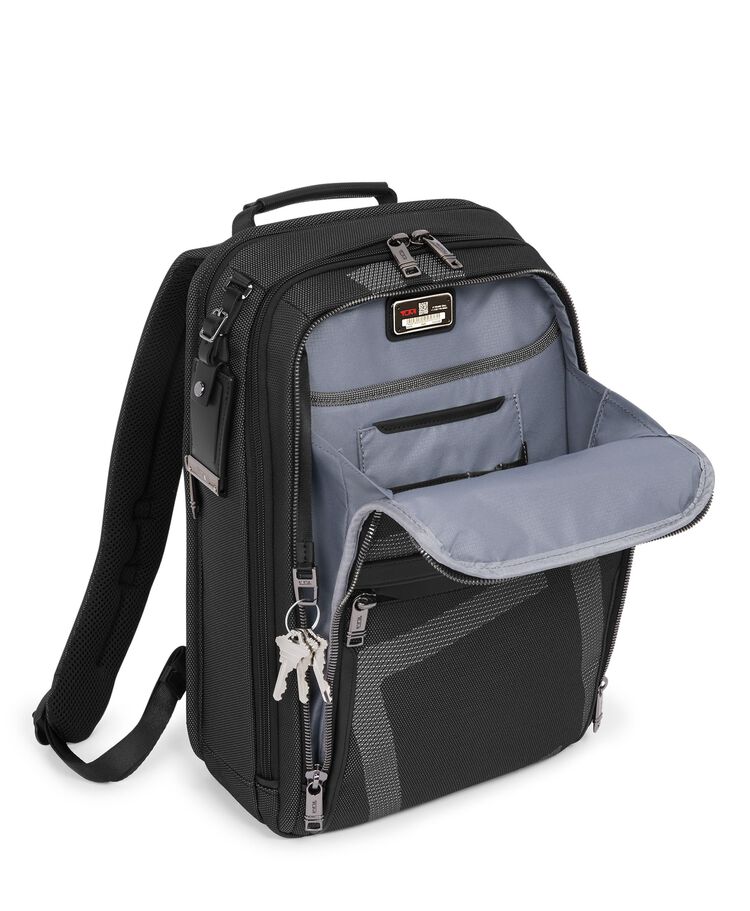 ALPHA スリム・バックパック リフレクティブ T-ジャカード ｜TUMI 