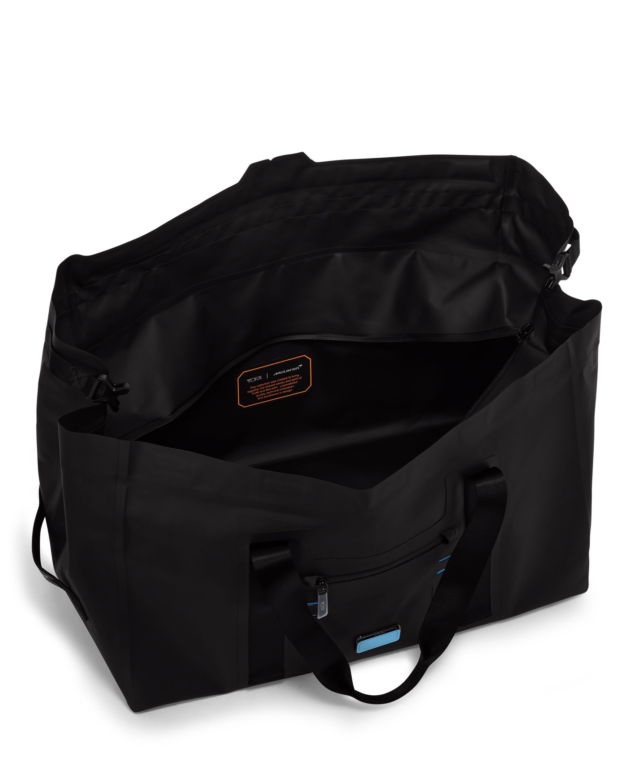 TUMI I MCLAREN 「スロットル」ダッフル ブラック｜トゥミ公式サイト | TUMI