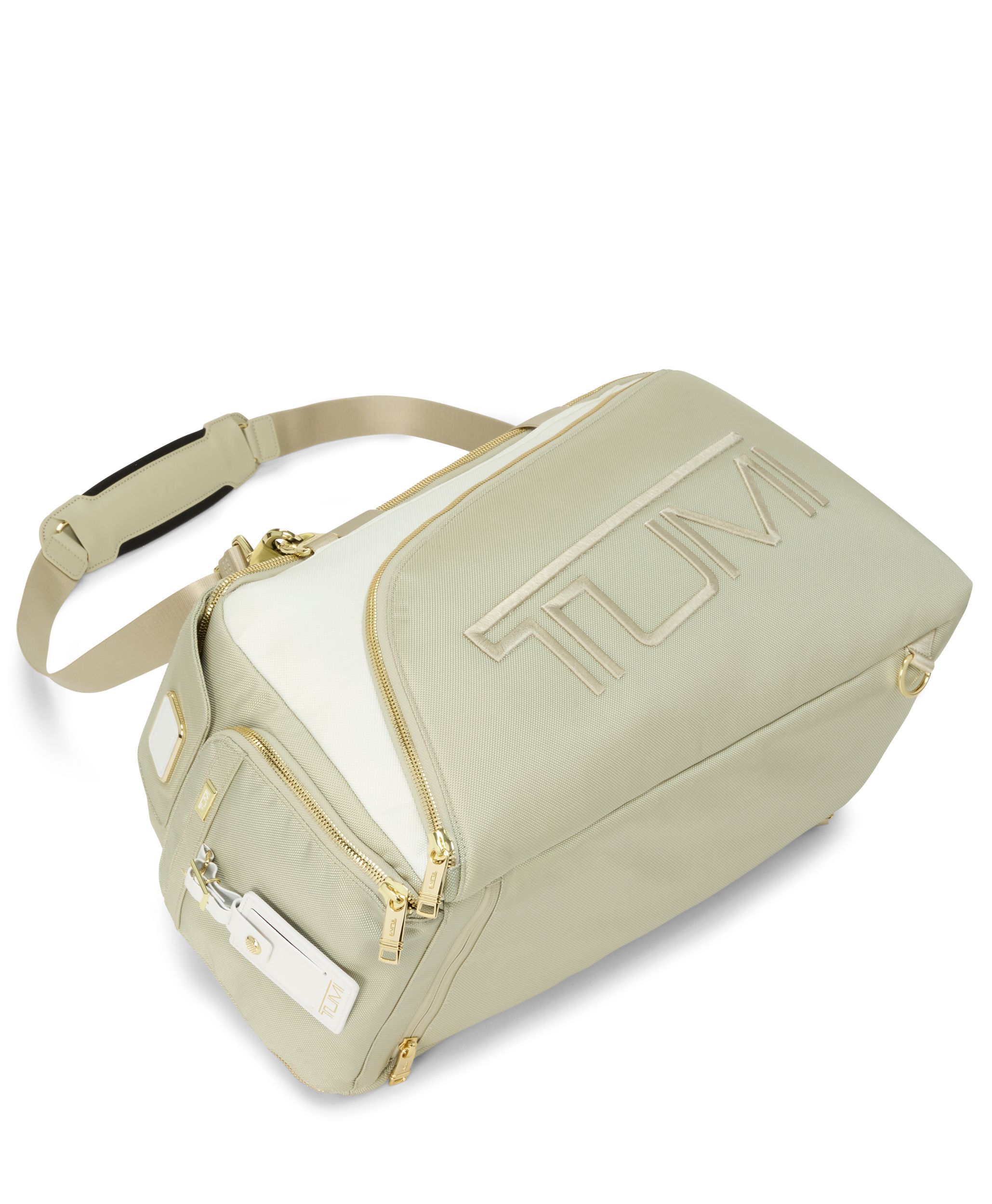 TUMI Golf ゴルフ・ダッフル オフホワイト/タン｜TUMI公式サイト