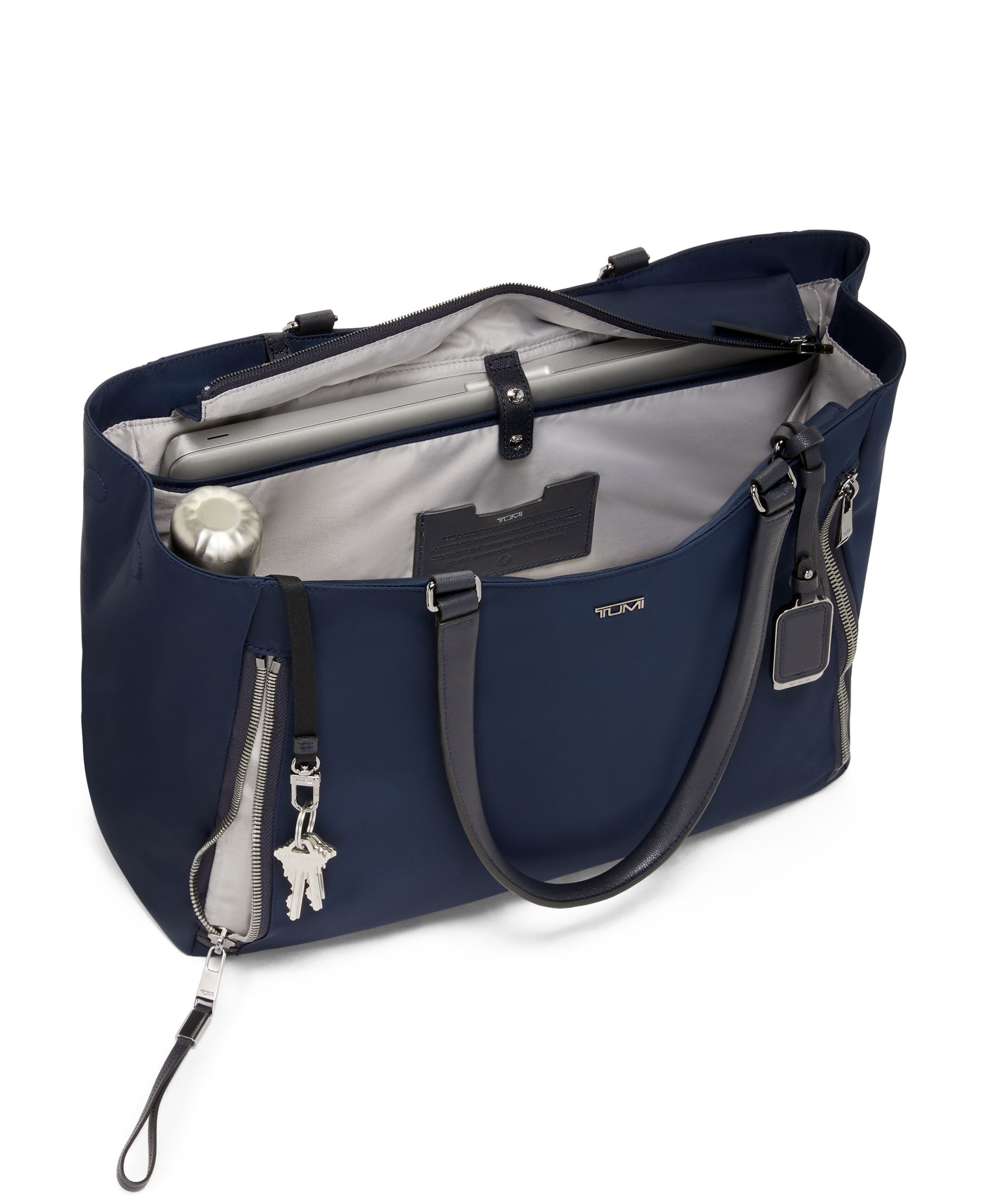 VOYAGEUR 「ヴァレッタ」ラージ・トート インディゴ｜TUMI(トゥミ)公式