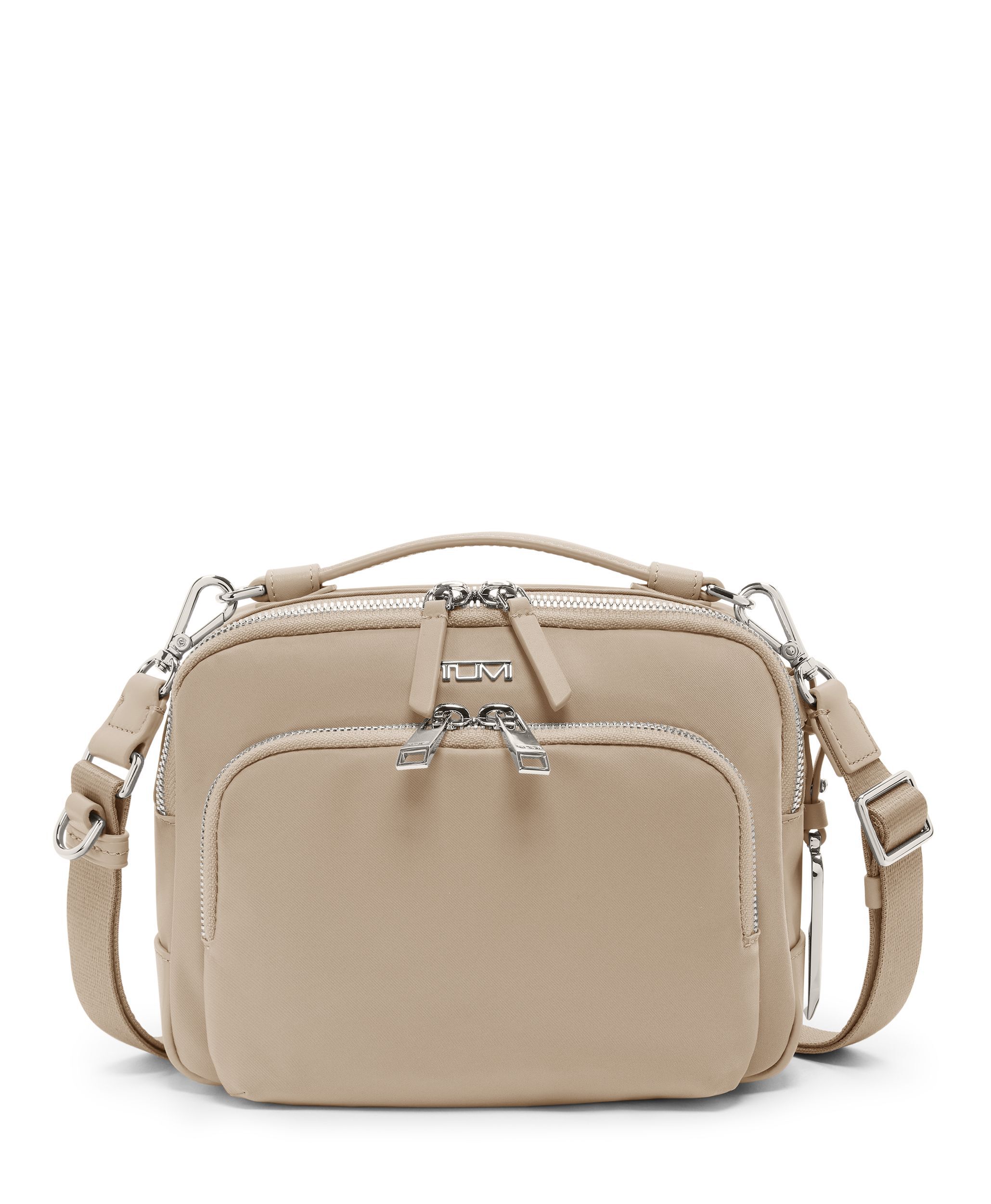 【TUMI】トゥミ　ハンドバッグ　ナイロン　ブラウン　ホワイト トゥミ TUMI 【日本正規品】 トゥミ ショルダーバッグ TUMI HARRISON