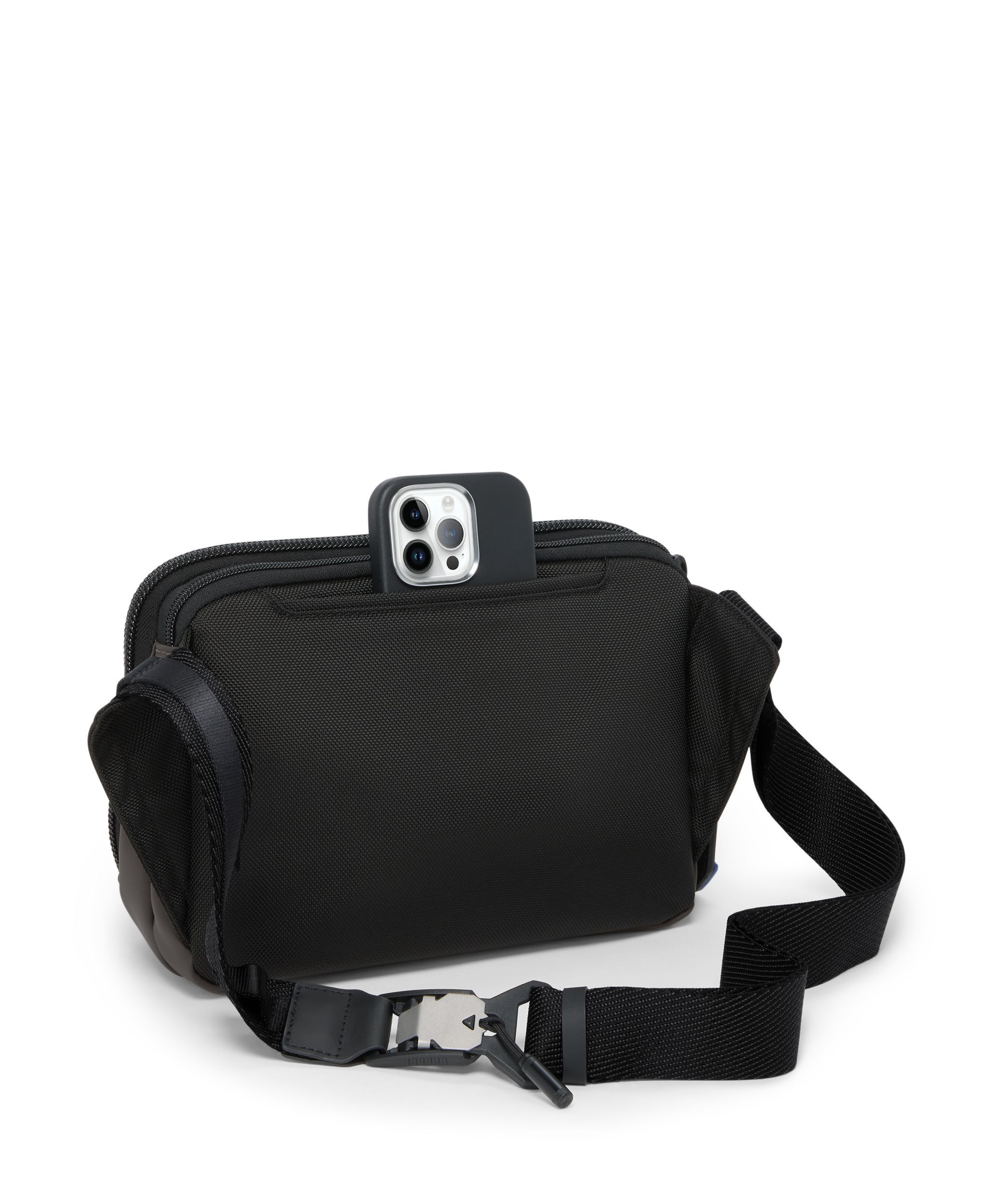 ALPHA BRAVO 「レンジャー」クロスボディ ブラック ジオメトリック