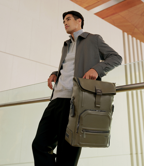 HARRISON 「オズボーン」ロール・トップ・バックパック  lifestyle | TUMI