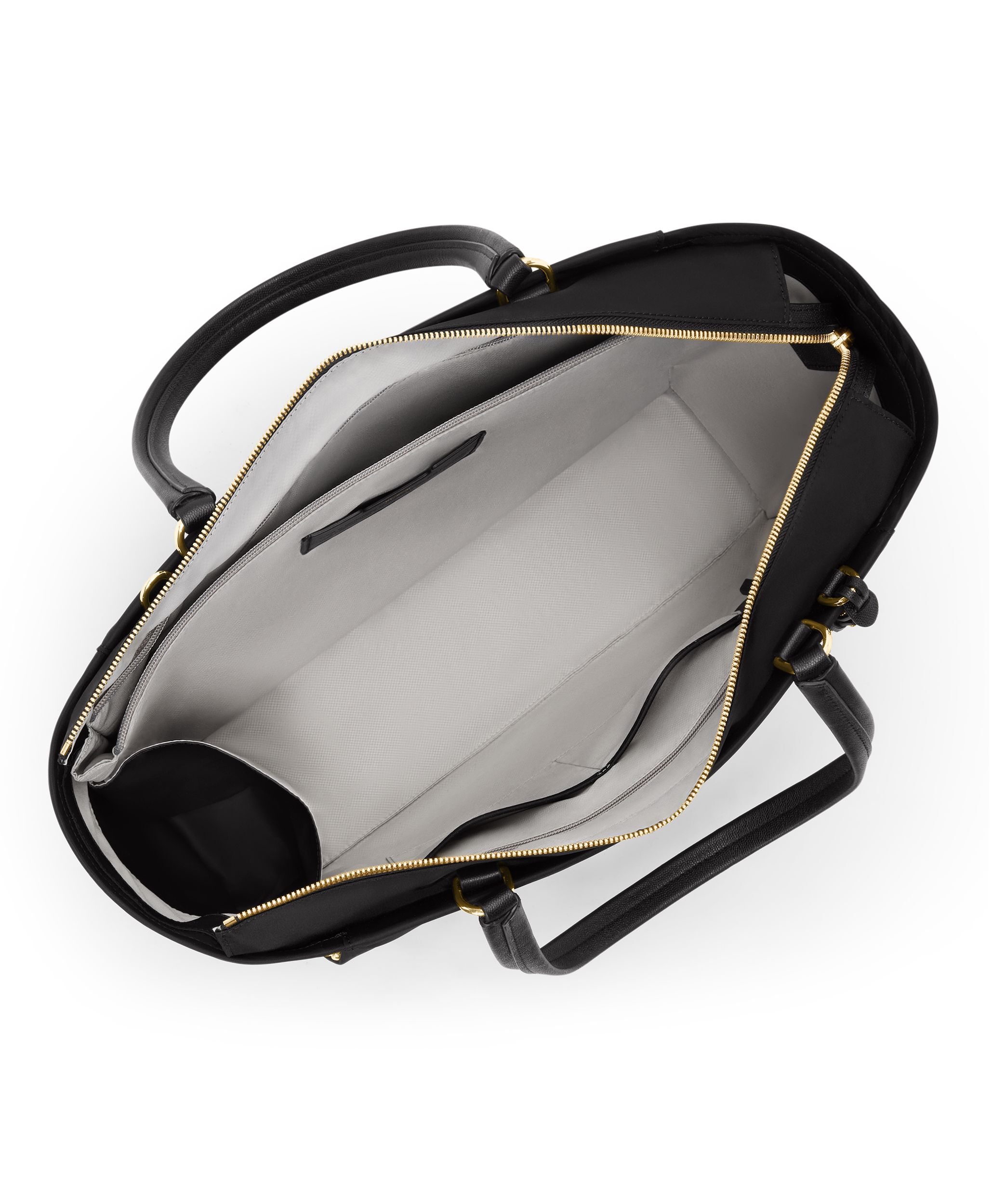 VOYAGEUR 「ヴァレッタ」ラージ・トート ブラック/ゴールド| TUMI