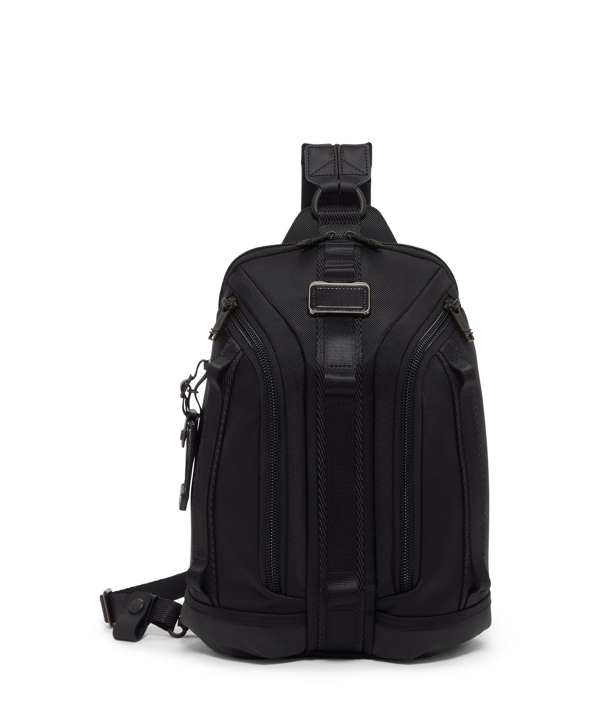 TUMI トゥミ ナイト スリング ボディバッグ ブラック レザー