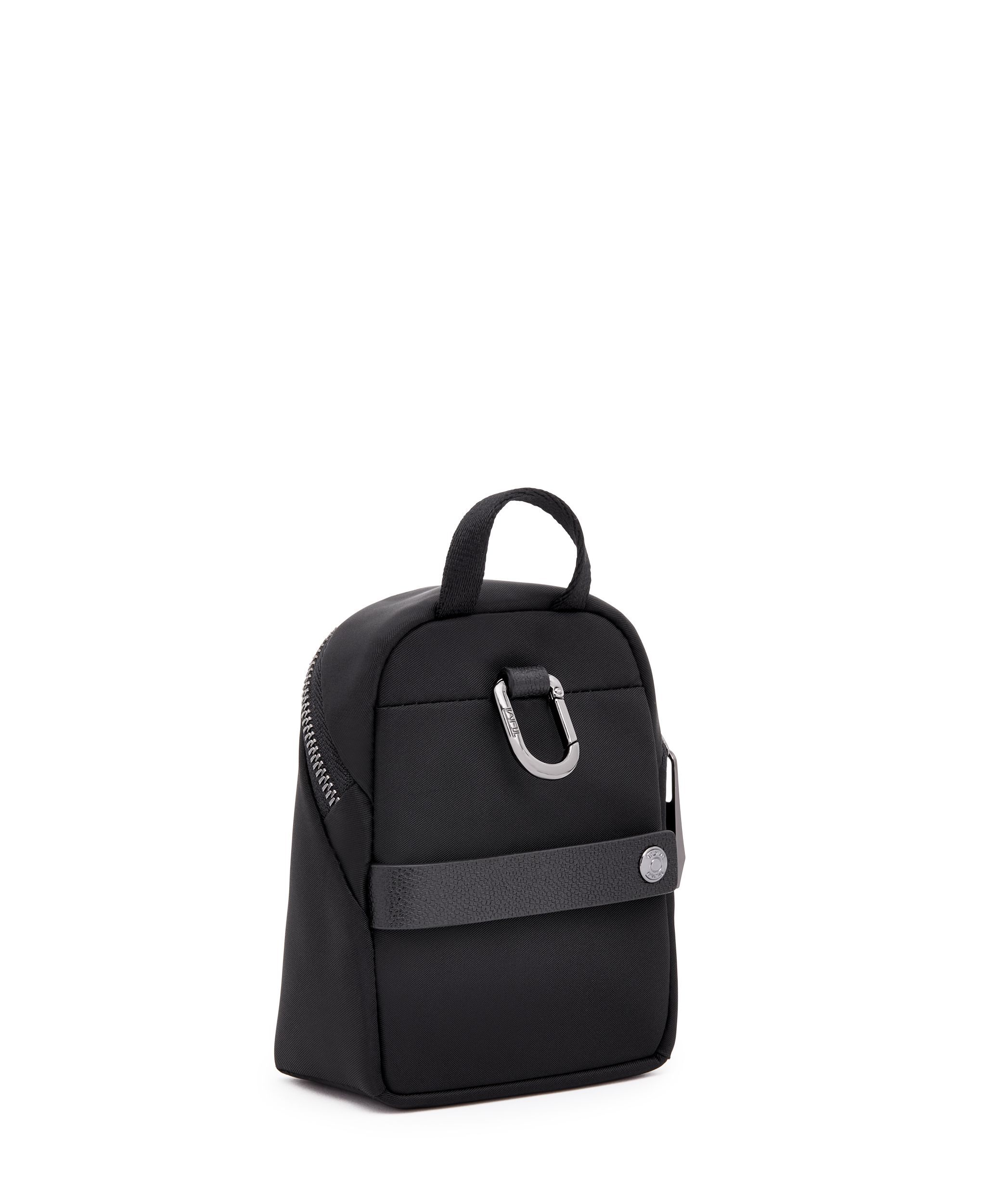VOYAGEUR チャーム・ポーチ ブラックガンメタル｜TUMI(トゥミ