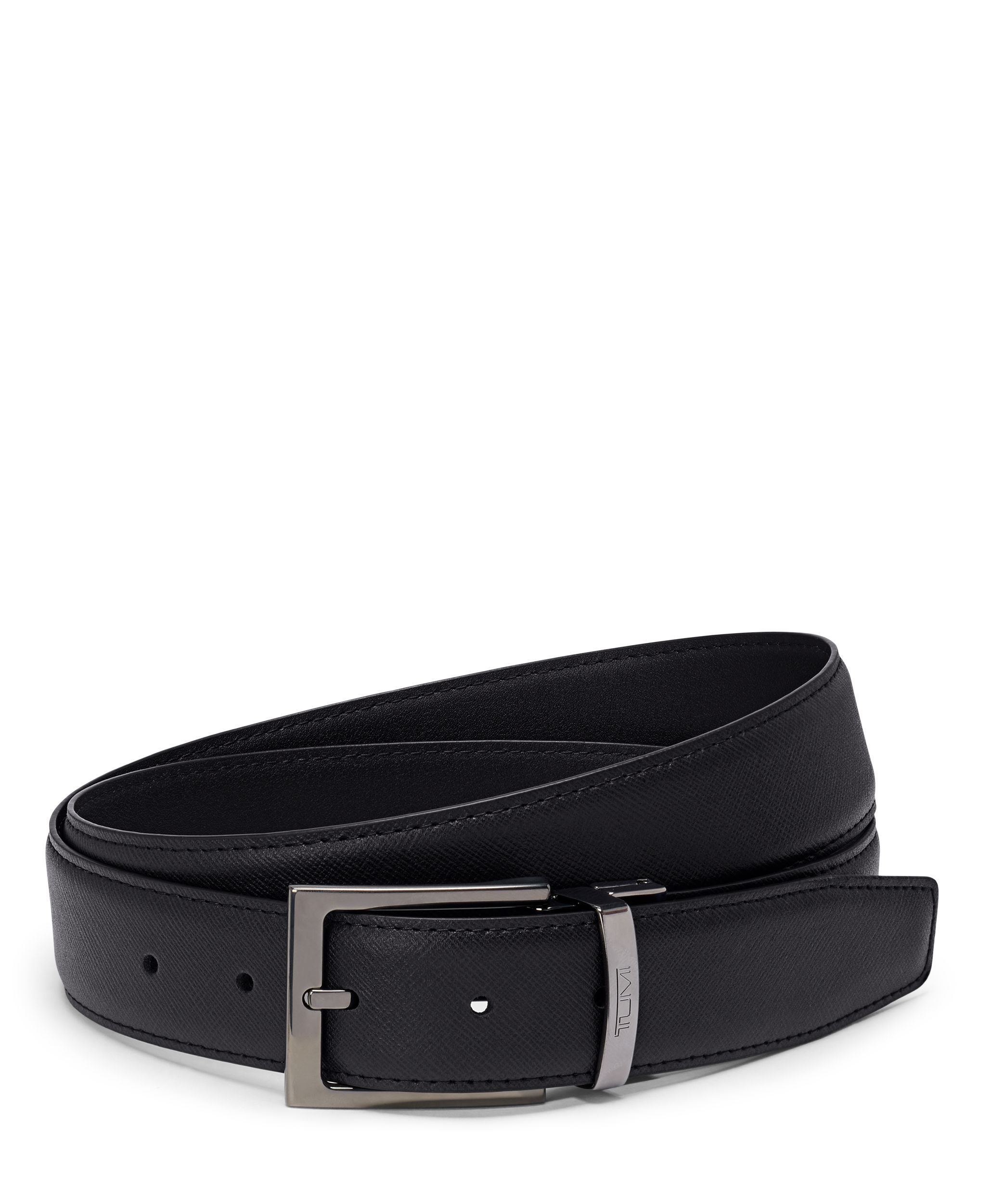TUMI Belts レクタングル・リバーシブル・サフィアーノ/スムース