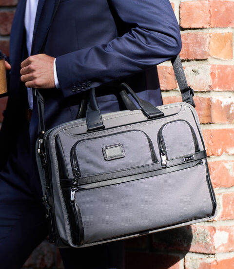 ALPHA エクスパンダブル・オーガナイザー・ラップトップ・ブリーフ  lifestyle | TUMI