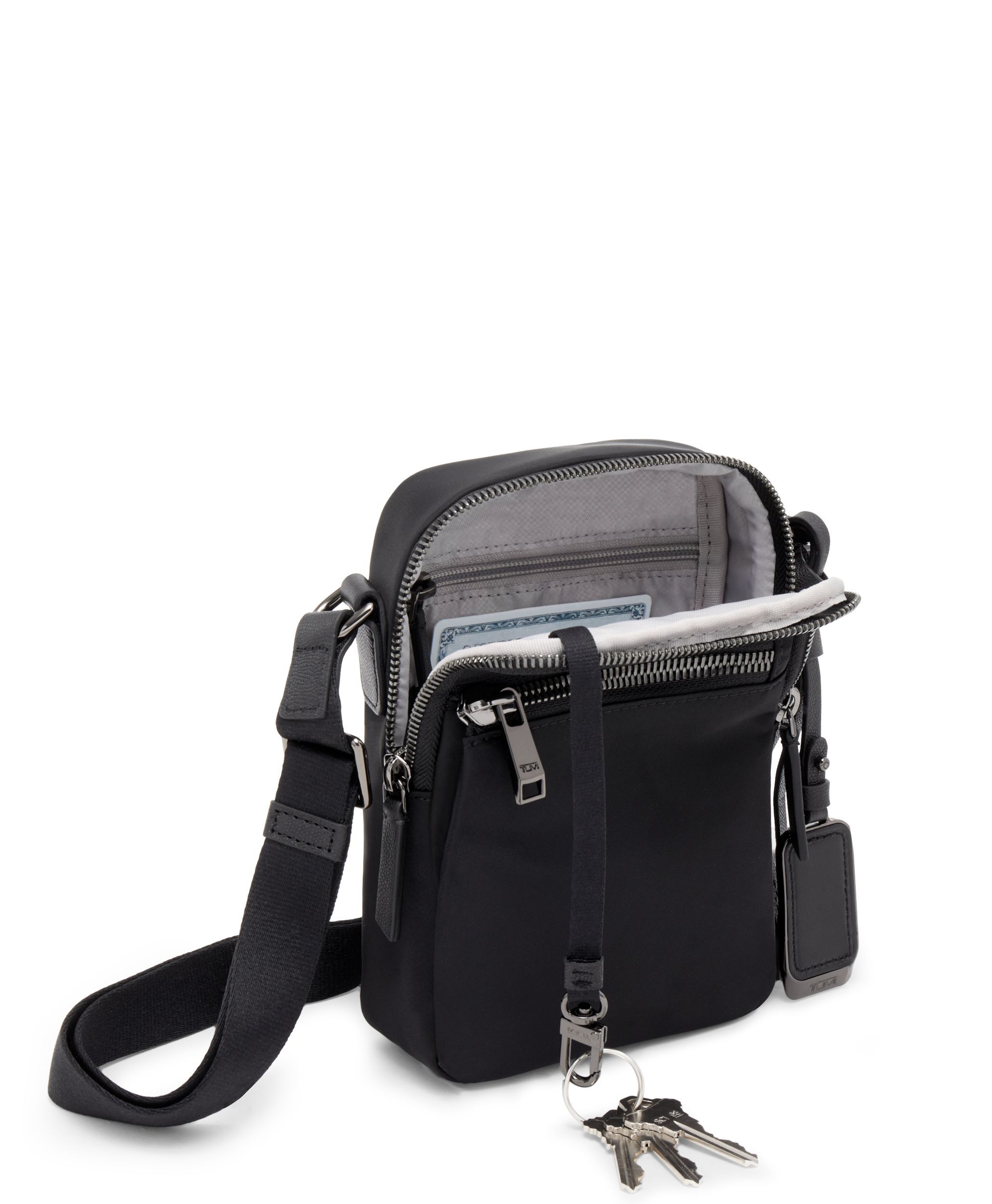 VOYAGEUR 「ペルシャ」クロスボディ ブラックガンメタル｜TUMI