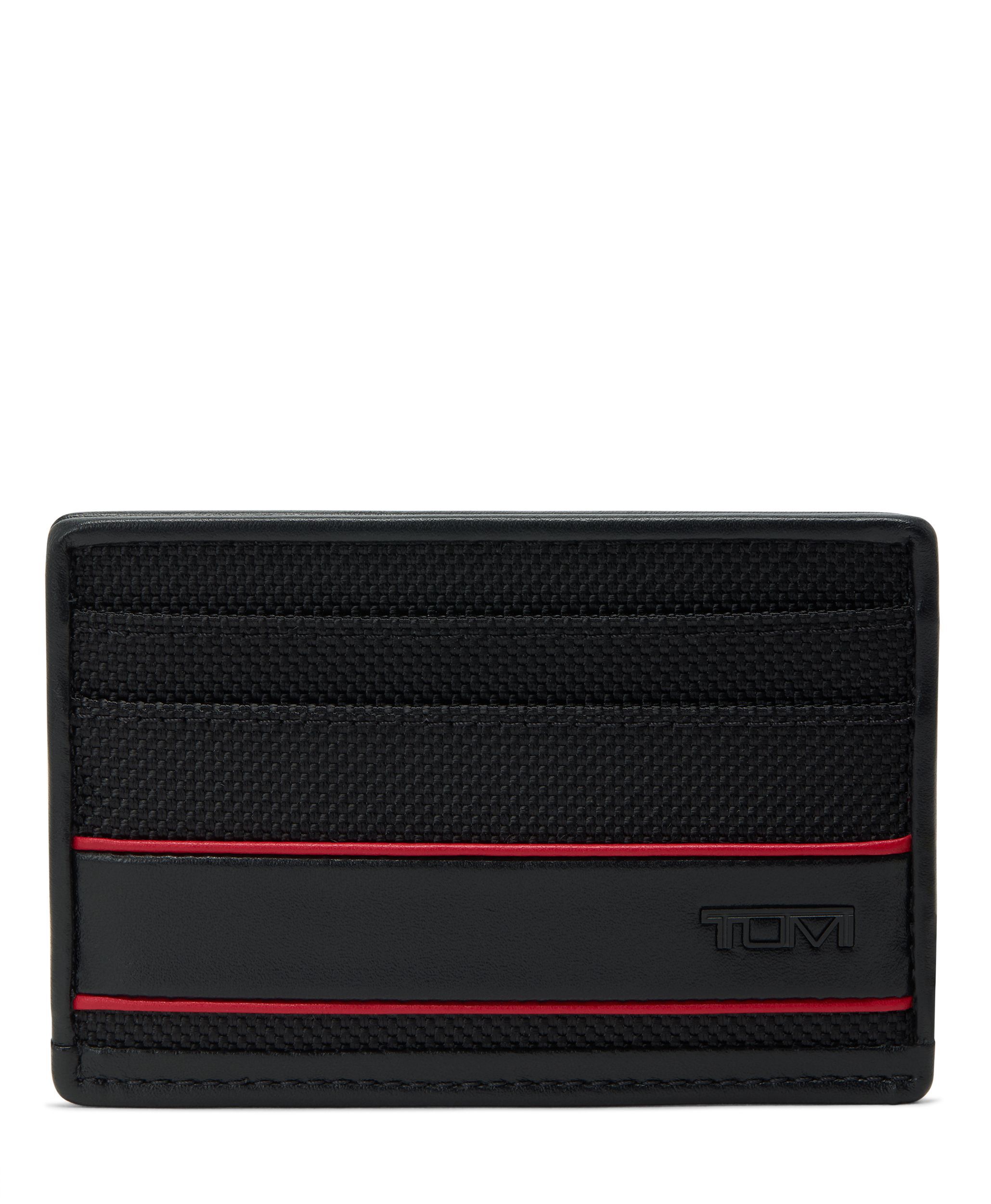 TUMI トゥミ レザー折財布　ネイビー　IDロック機能　レディース TUMI 正規品2年保証 トゥミ 財布 二つ折り財布 ブランド ALPHA