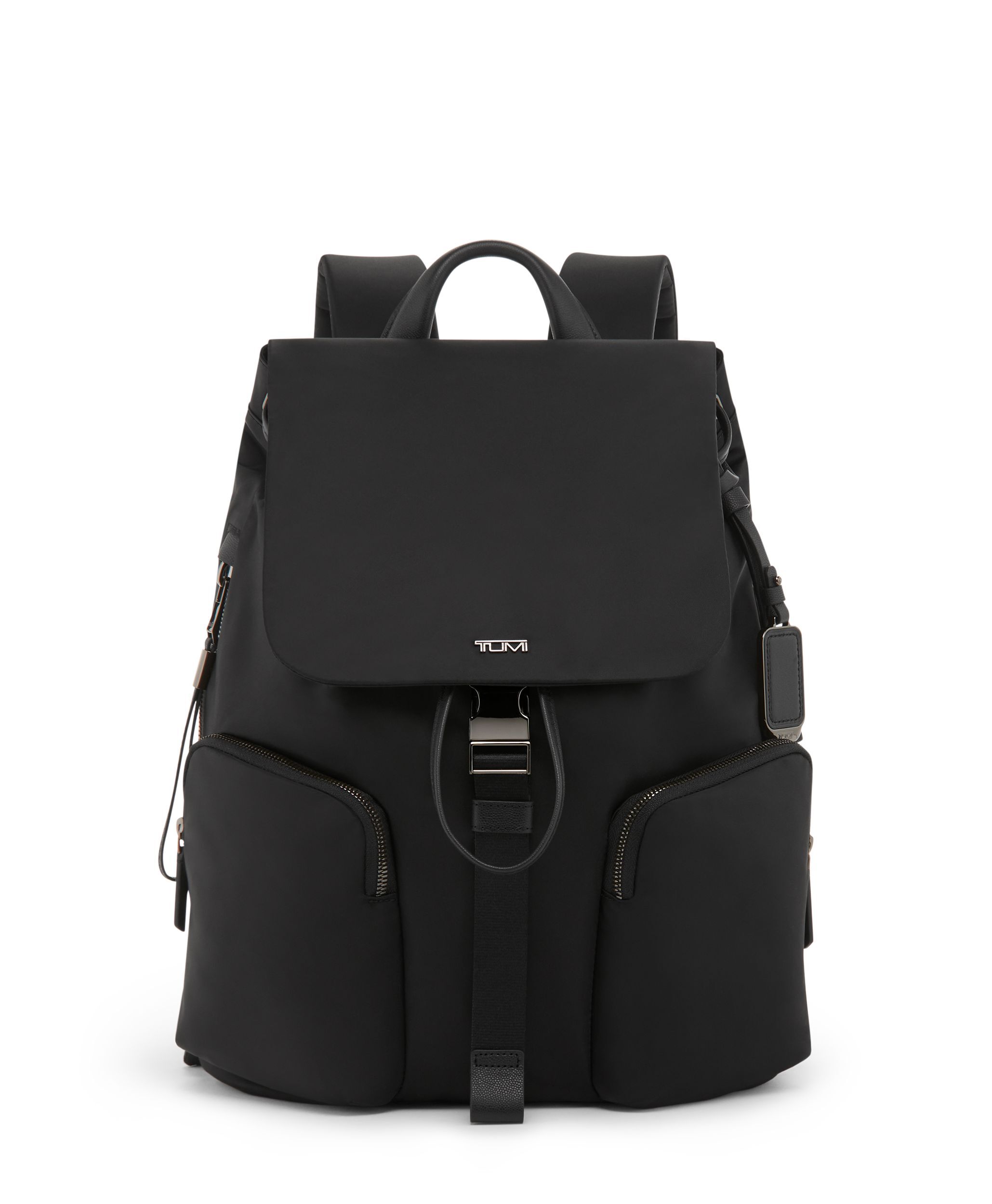 ★日本の職人技★ VOYAGEUR 「ラムゼイ」バックパック ブラック/ガンメタル｜TUMI バッグ
