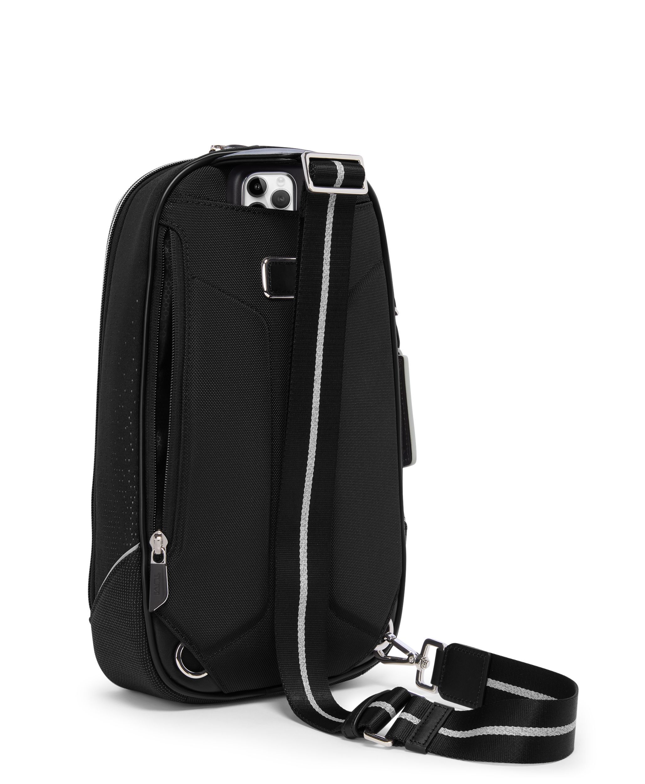 TUMI 232399DLブラックボディバッグ・ウエストポーチ TUMI（トゥミ） 並行輸入 ウエストバッグ ボディバッグ アルファ