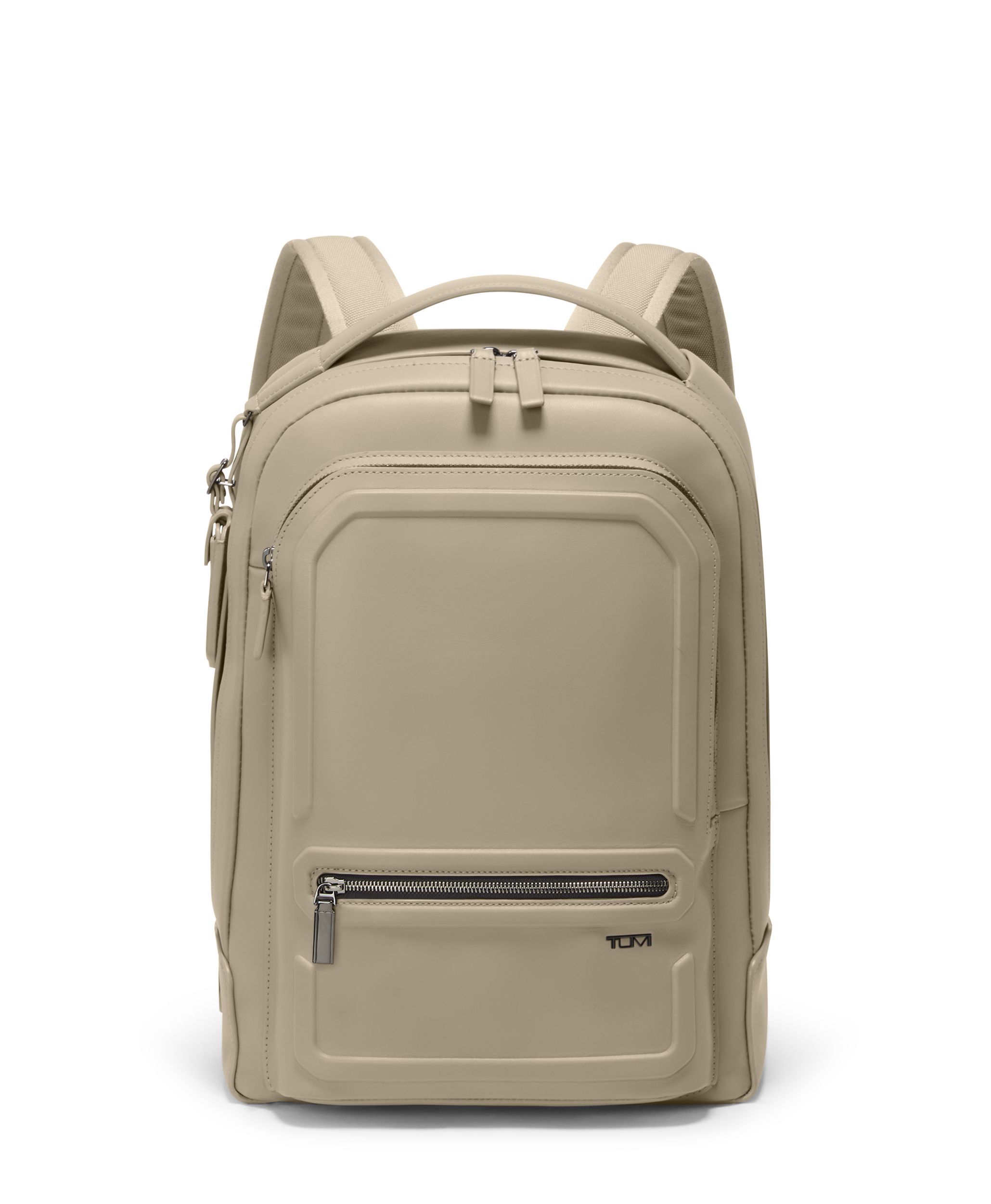 TUMI トゥミ バックパック オールレザー 革 グレー リュック