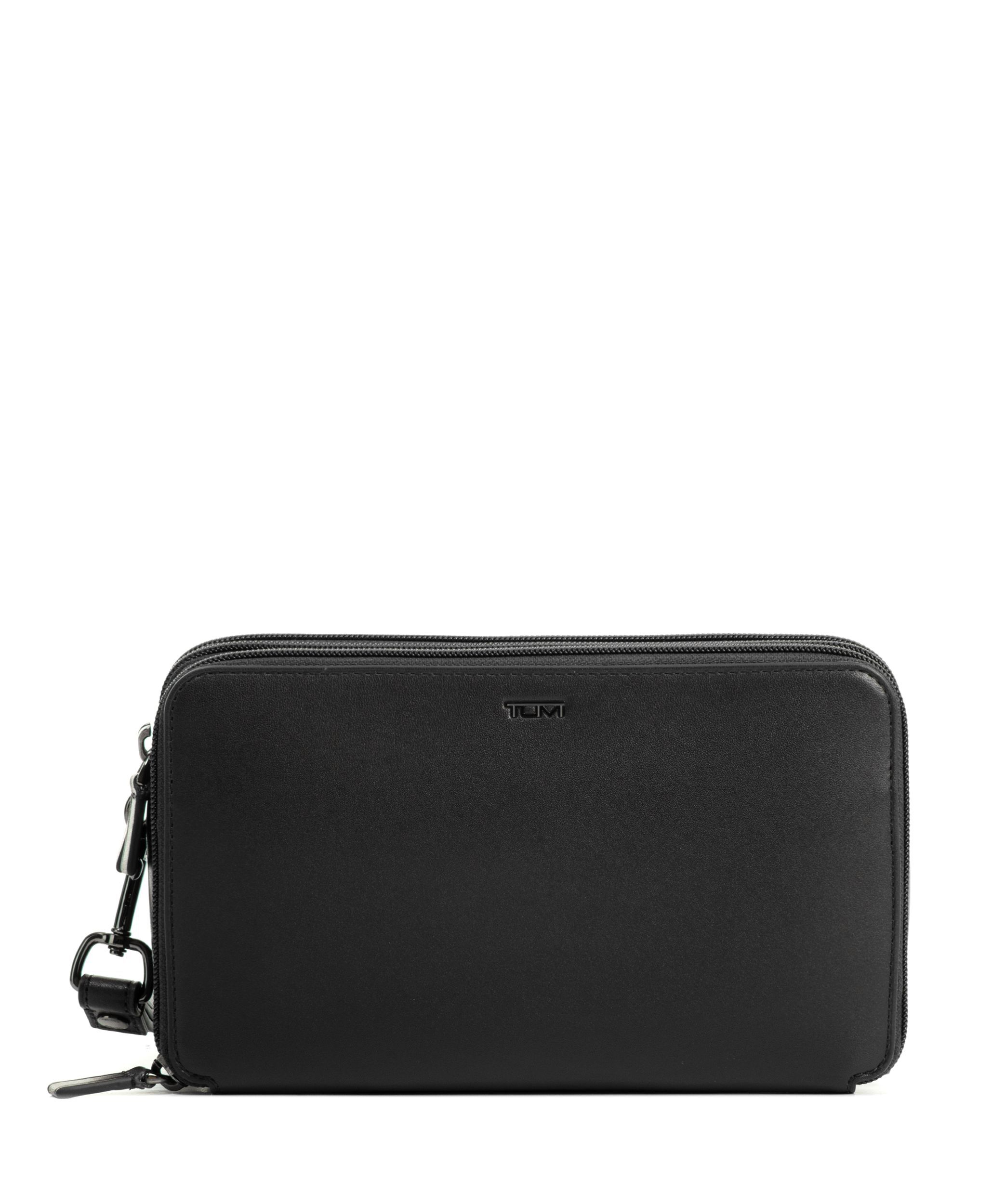 NASSAU TRIPLE ZIP CLUTCH