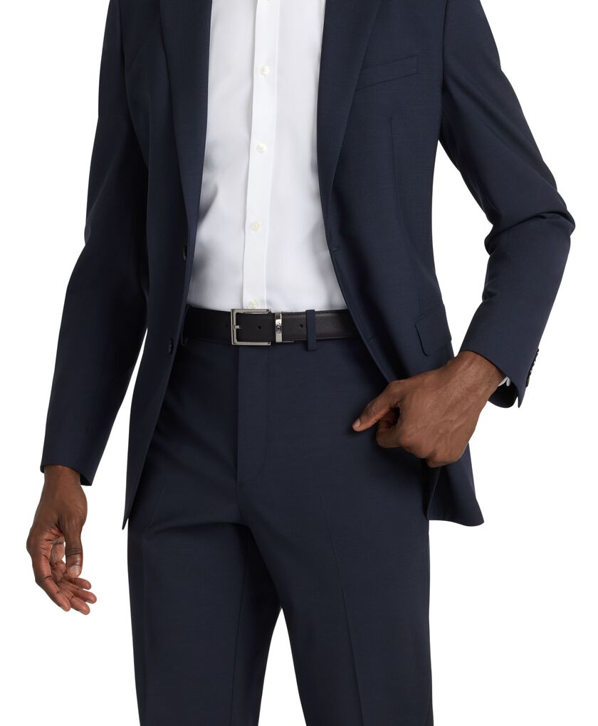 レクタングル・リバーシブル・サフィアーノ/スムース・レザー・ベルト 35mm ワンサイズ  hi-res | TUMI