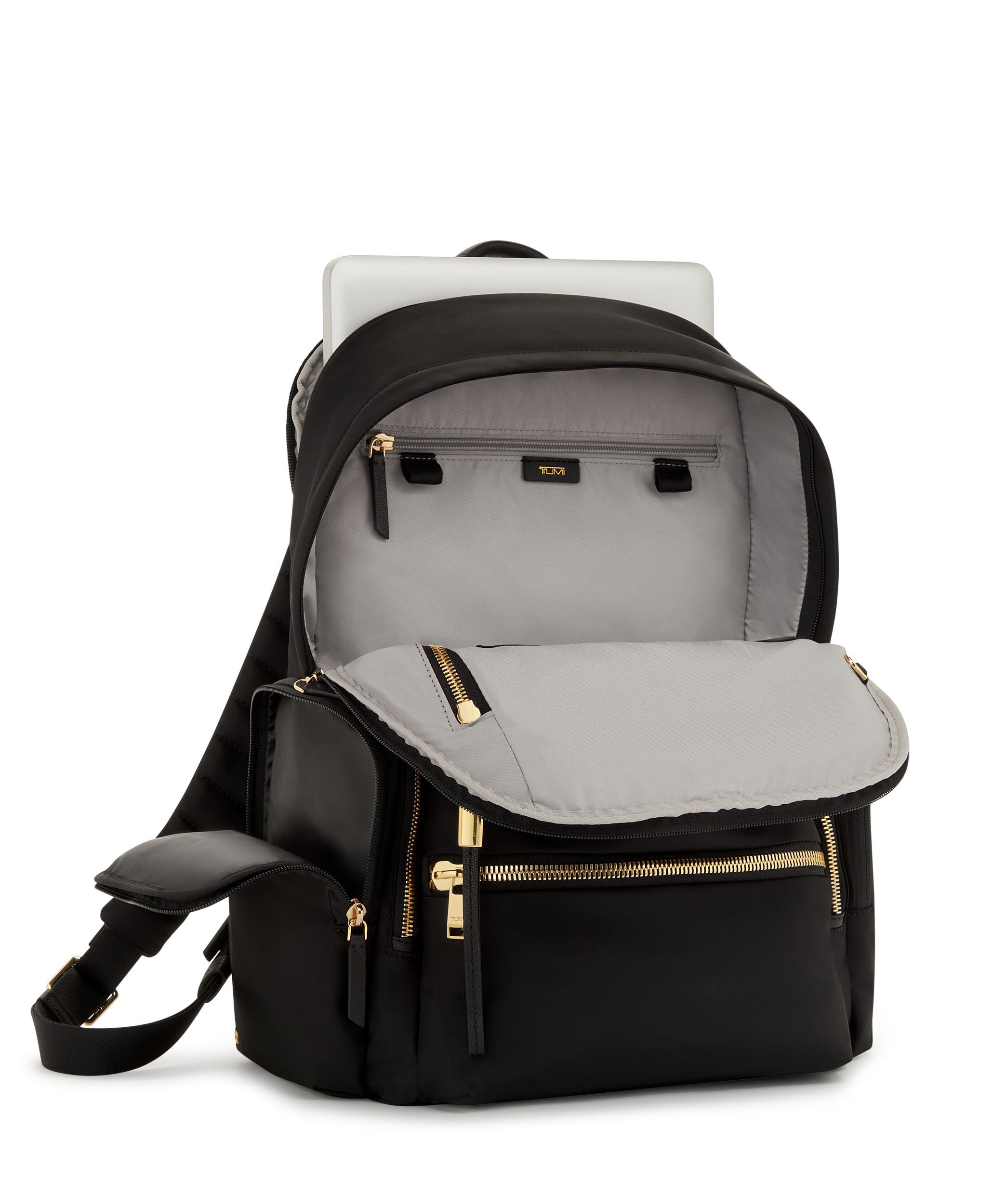 ブランド通販 VOYAGEUR ブラック/ゴールド｜TUMI 「セリーナ」バックパック バッグ