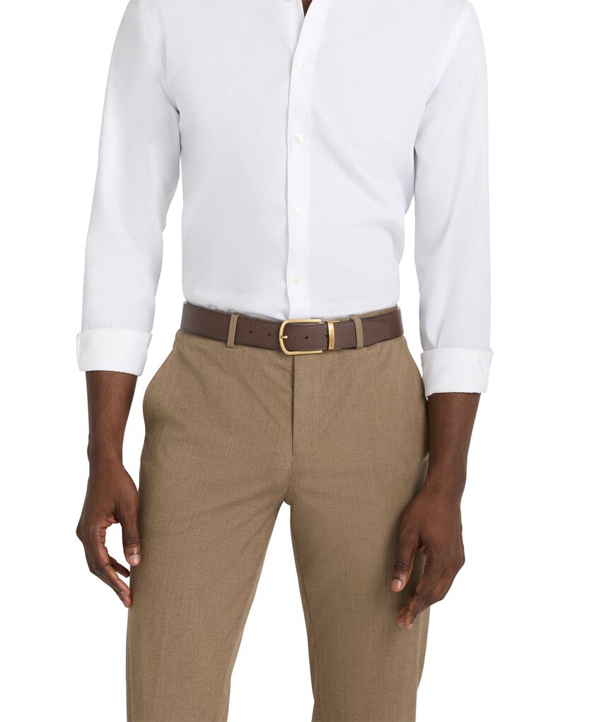 ホースシュー・リバーシブル・ペブルド・レザー・ベルト 35mm　ワンサイズ  hi-res | TUMI