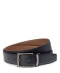 レクタングル・リバーシブル・サフィアーノ・レザー・ベルト 35mm ワンサイズ