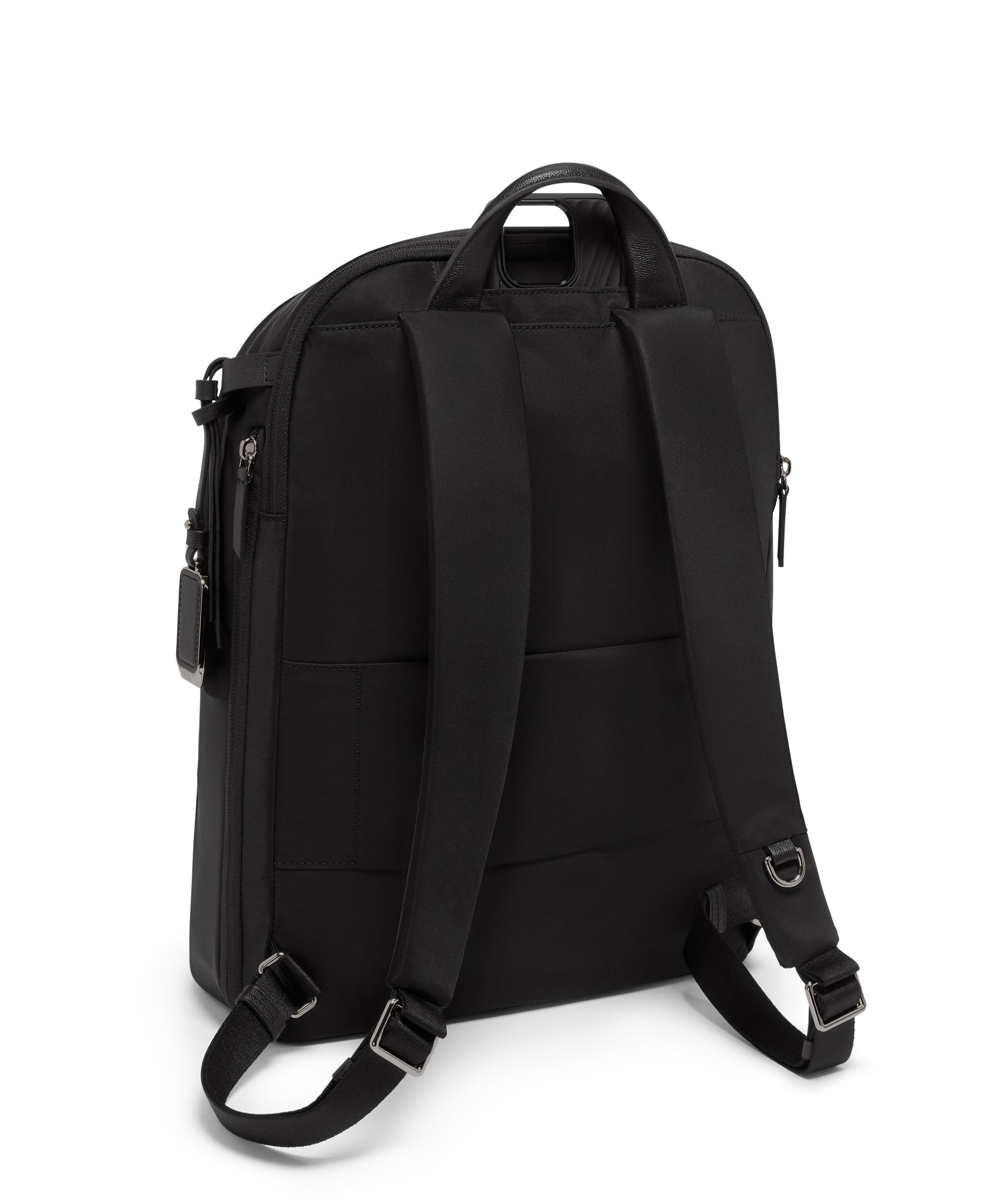 【美品】TUMI ミニリュック VOYAGEUR トゥミ VOYAGEUR 「ライナ」バックパック ブラック/ライトゴールド