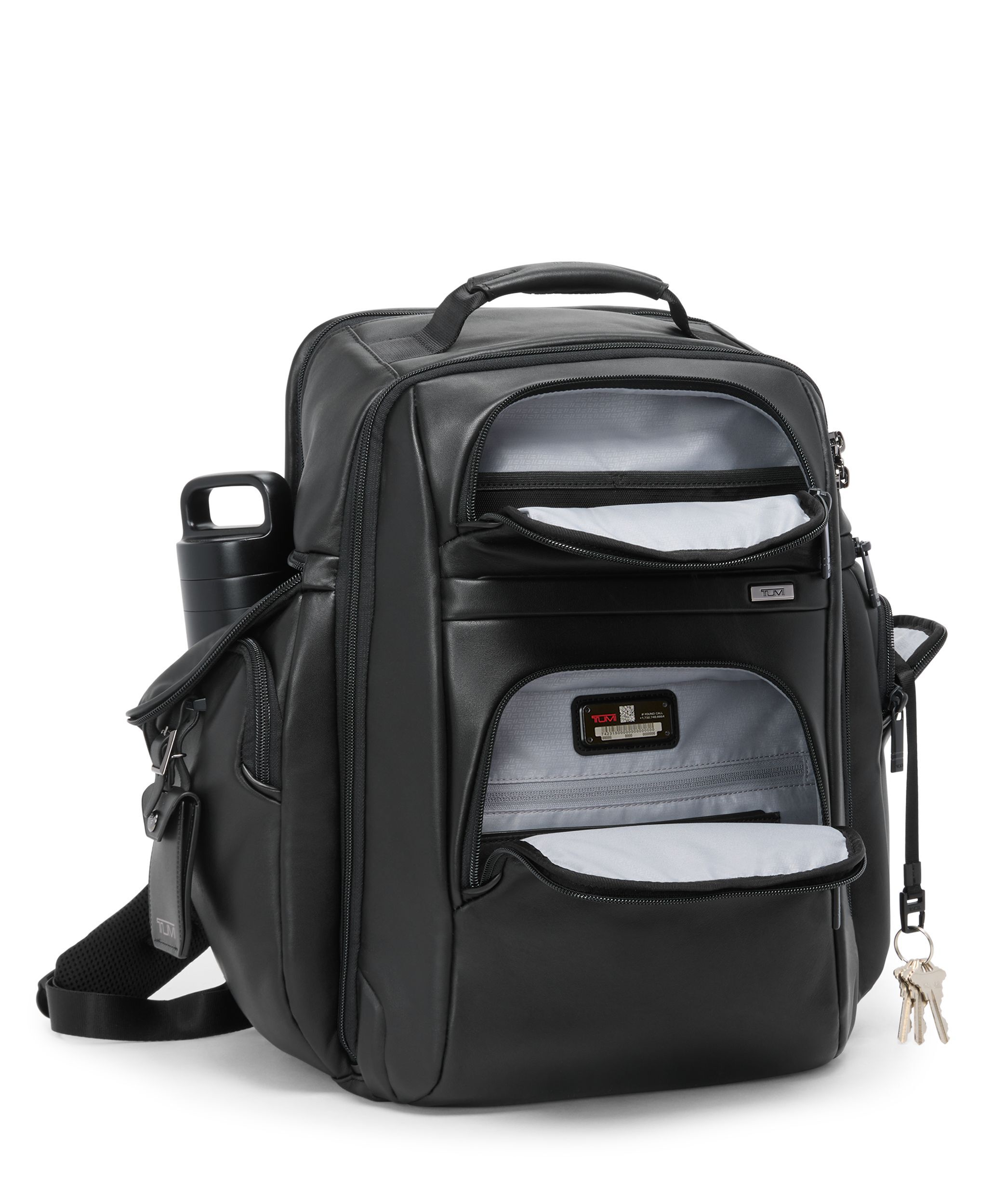 ⭐️極美品⭐️ TUMI 96578D4 T-PASS バックパック　レザー　黒 ⭐️極美品⭐️ TUMI 96578D4 T-PASS バックパック レザー 黒 - メルカリ