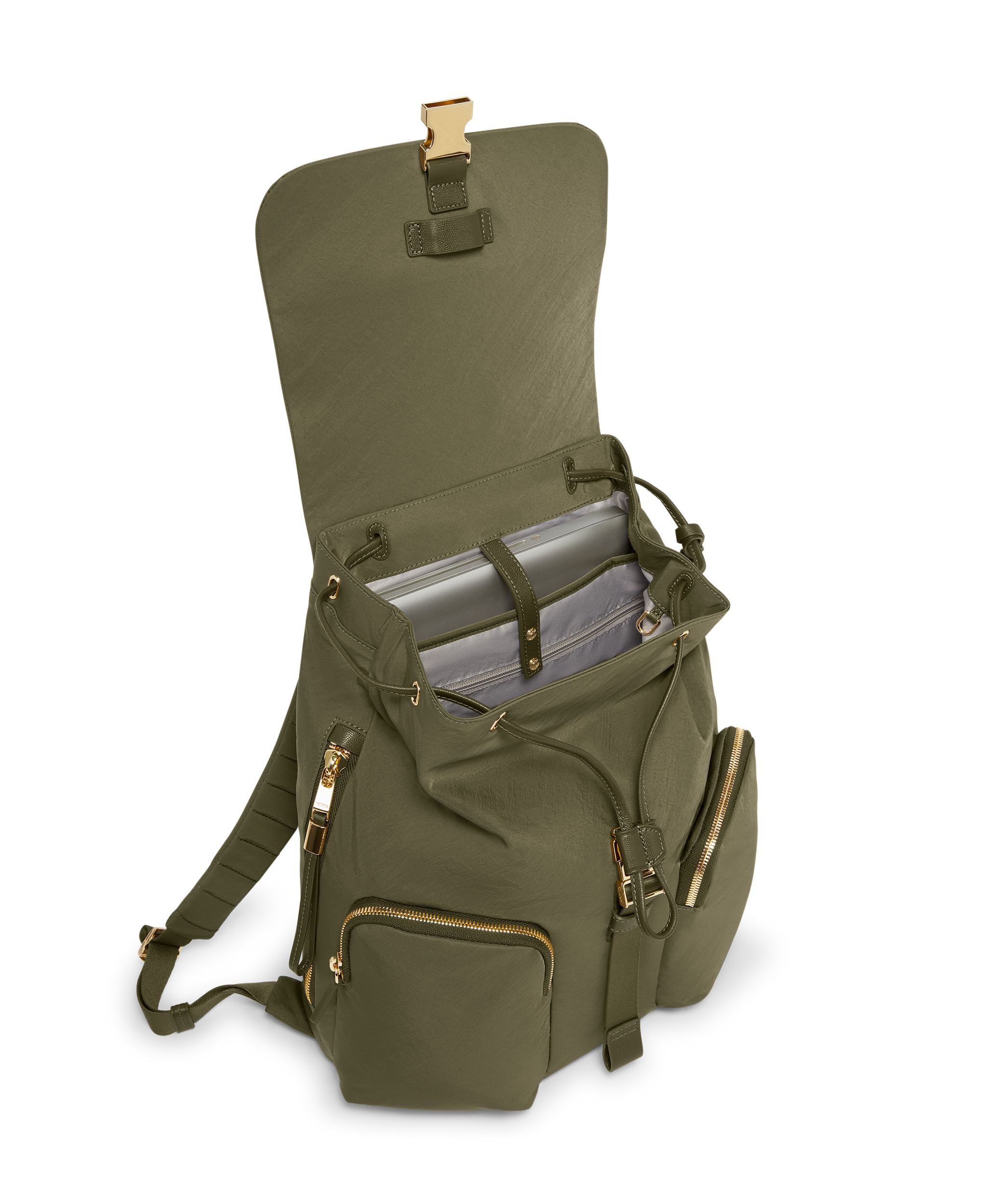 TUMI オリーブグリーン バックパック VOYAGEUR 「セリーナ」バックパック オリーブ｜TUMI(トゥミ)公式