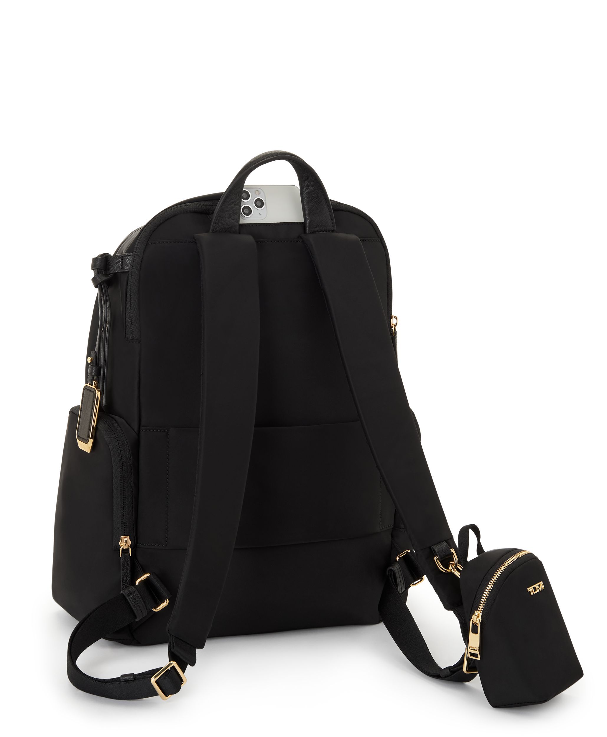 VOYAGEUR 「セリーナ」バックパック ブラック/ゴールド｜トゥミ公式サイト | TUMI
