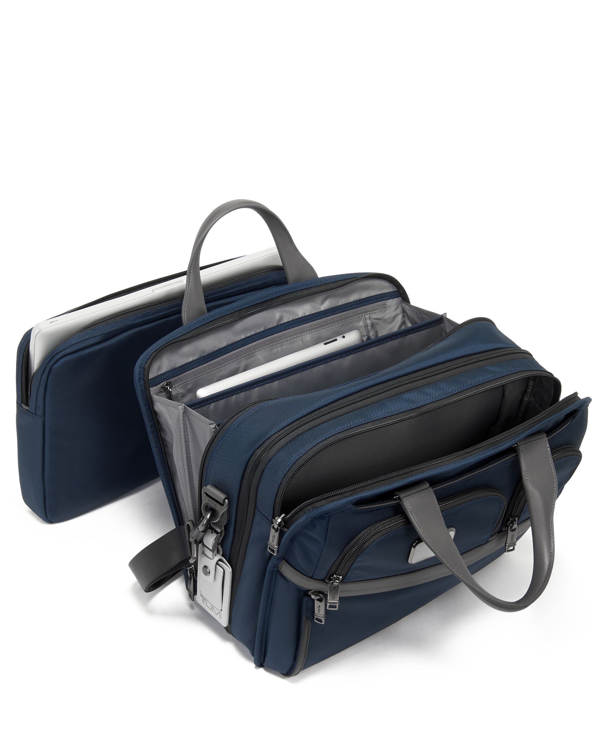 ALPHA Expandable Organizer Laptop Brief
