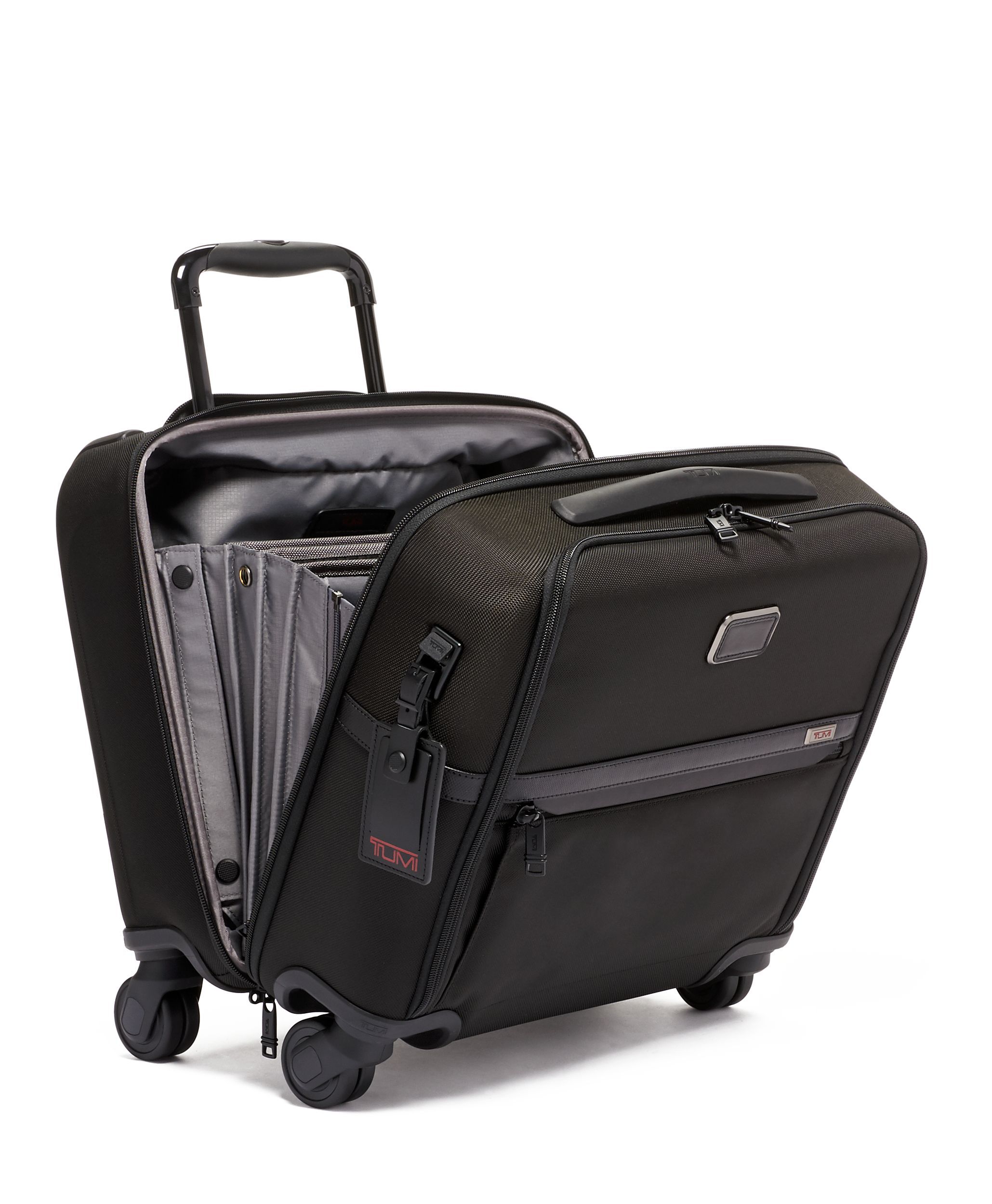 Tumi 4 wheeled compact duffel deals