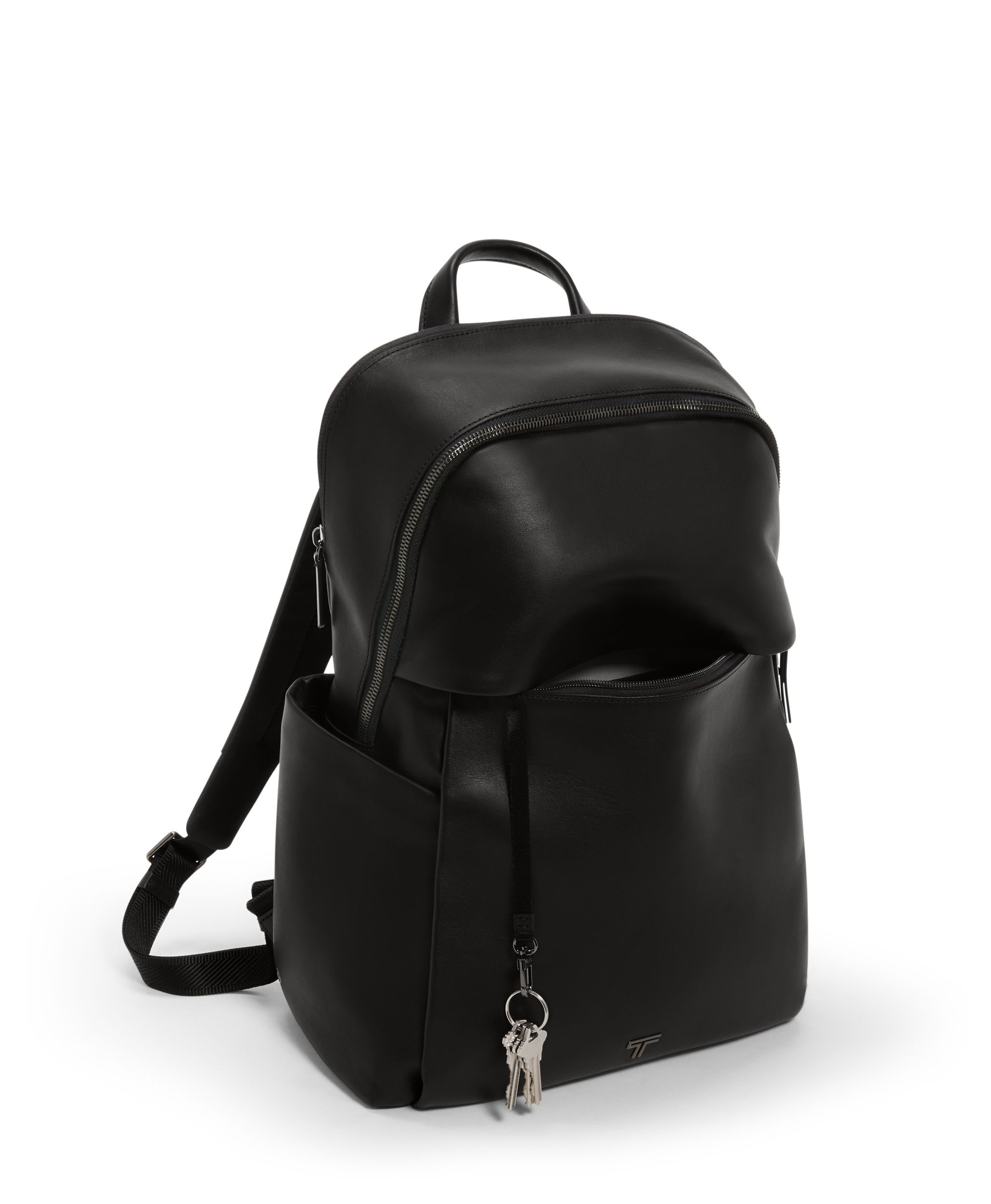 未使用品 TUMI トゥミ カラビナ ガンメタル