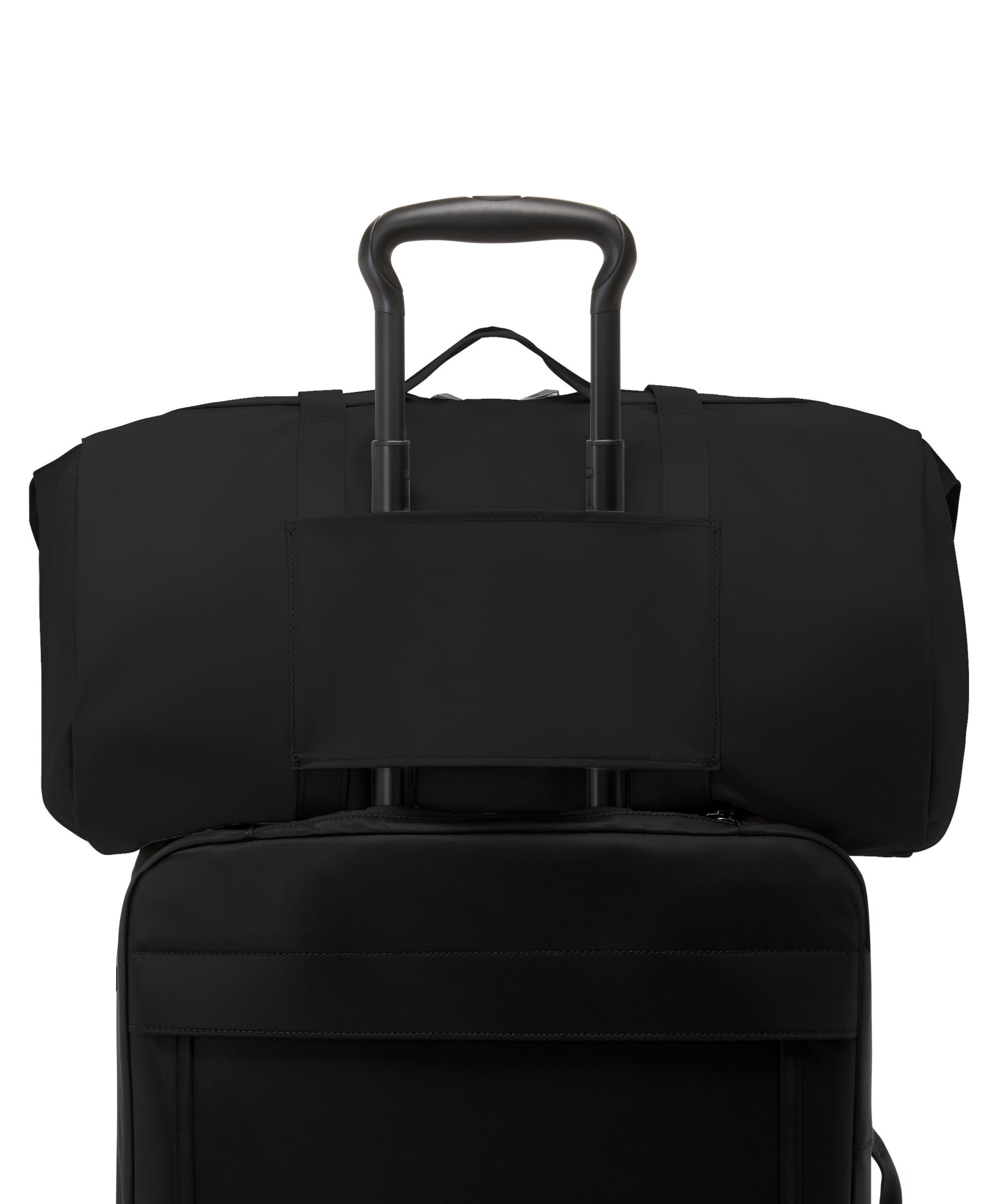 【絶品】 VOYAGEUR ジャスト・イン・ケース・ダッフル ブラックガンメタル 旅行かばん・小分けバッグ