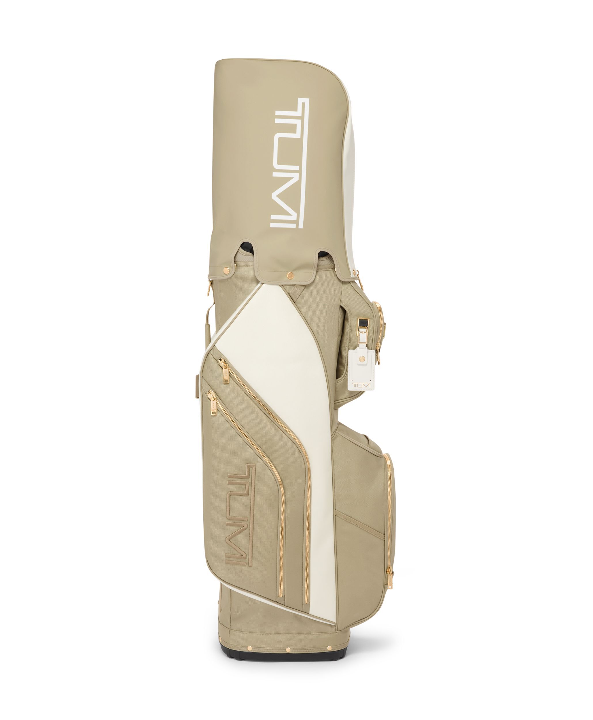 TUMI Golf ゴルフ・カート・バッグ オフホワイト/タン｜TUMI