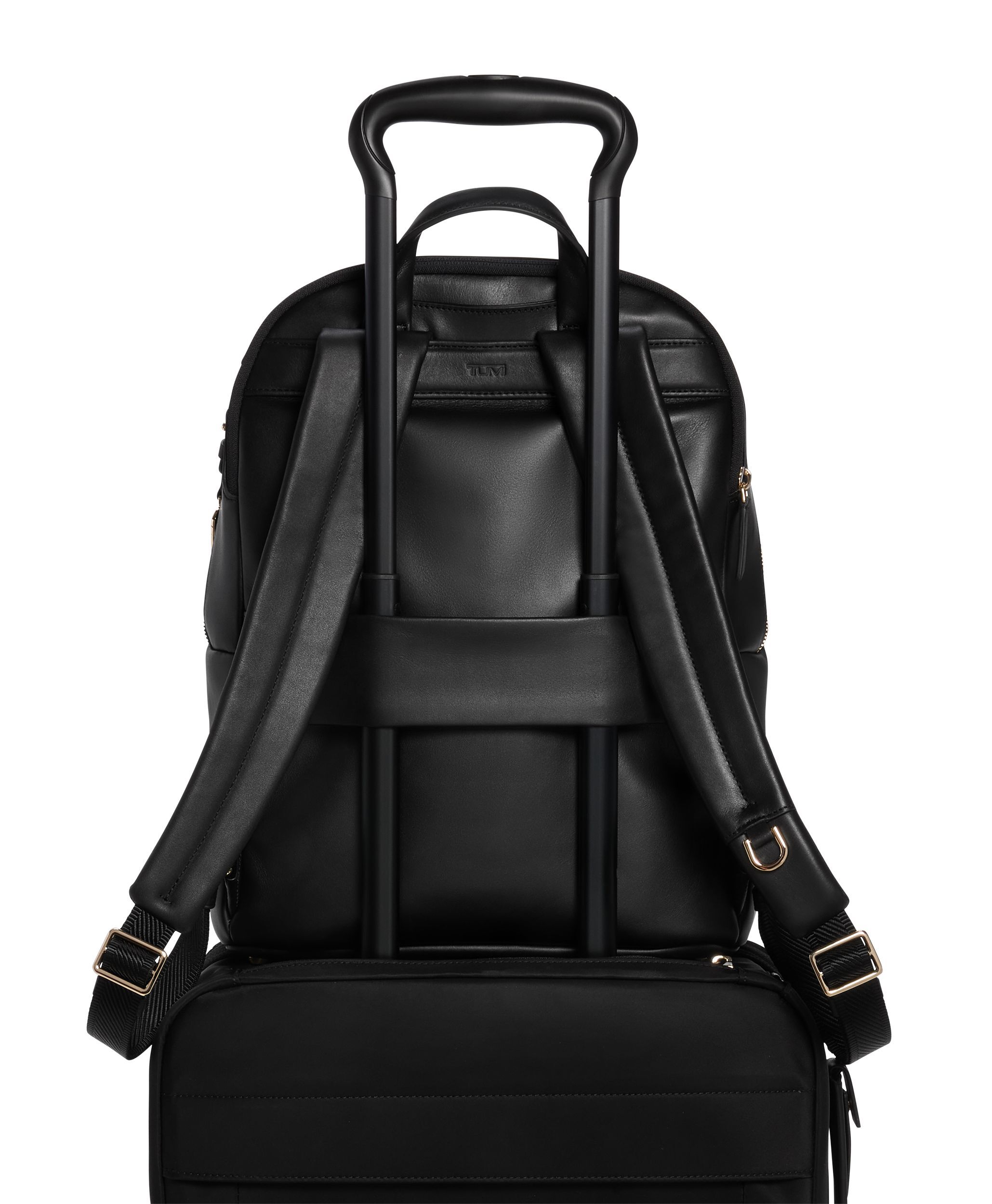 TUMI リュック　ブラックゴールド ALPHA スリム・バックパック ブラック｜TUMI(トゥミ)公式サイト