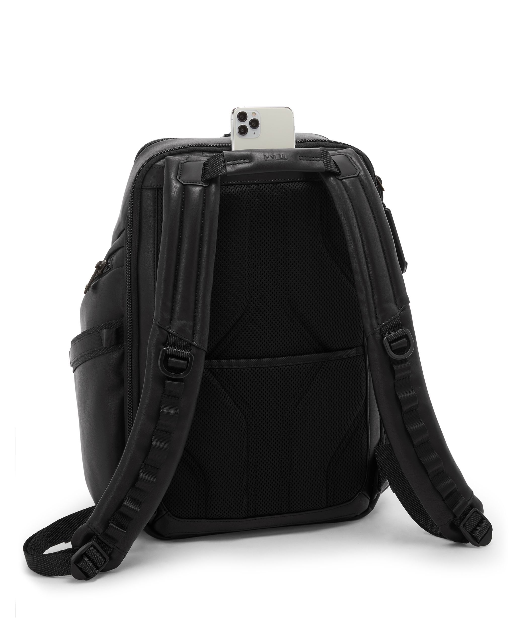 ALPHA BRAVO 「サーチ」バックパック ブラック レザー｜TUMI(トゥミ