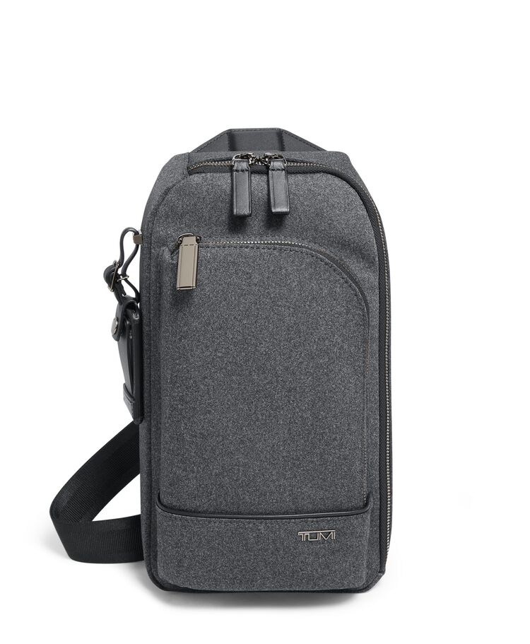 HARRISON 「グレゴリー」スリング ダーク チャコール｜TUMI(トゥミ 