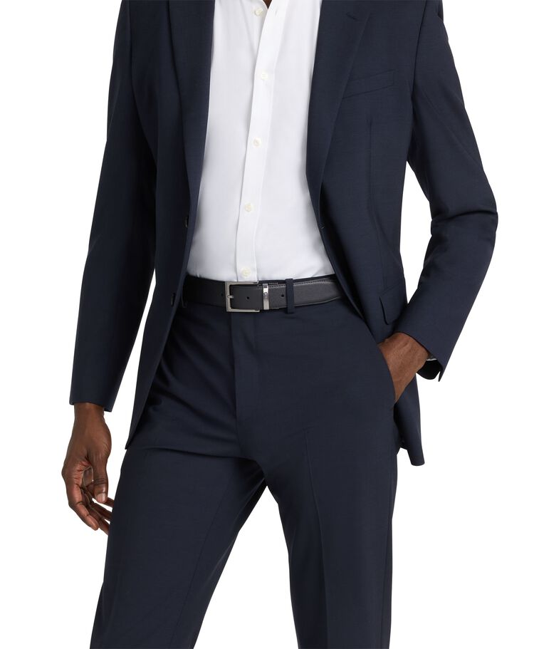 レクタングル・リバーシブル・サフィアーノ・レザー・ベルト 35mm ワンサイズ  hi-res | TUMI