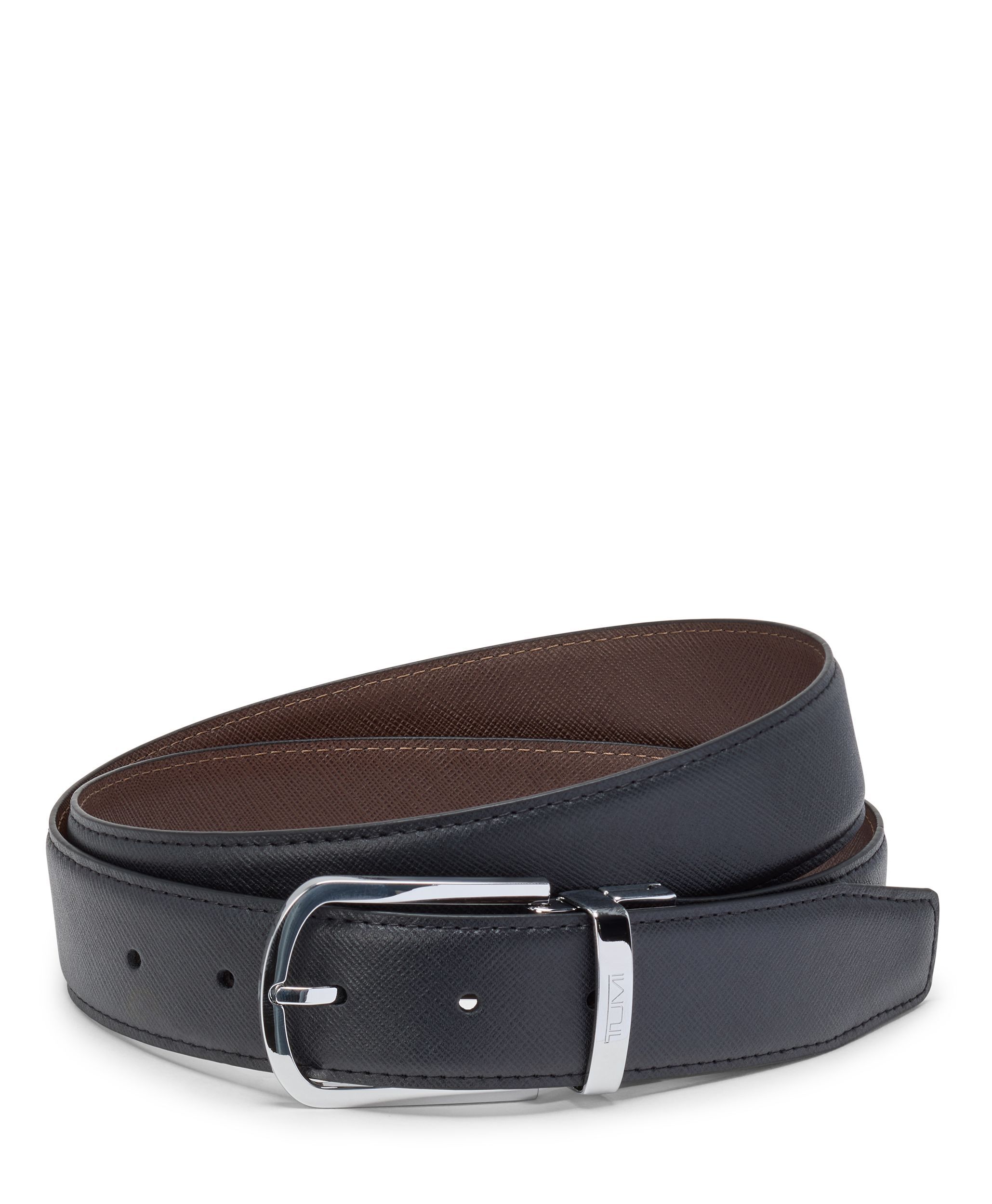 TUMI Belts ホースシュー・リバーシブル・サフィアーノ・レザー