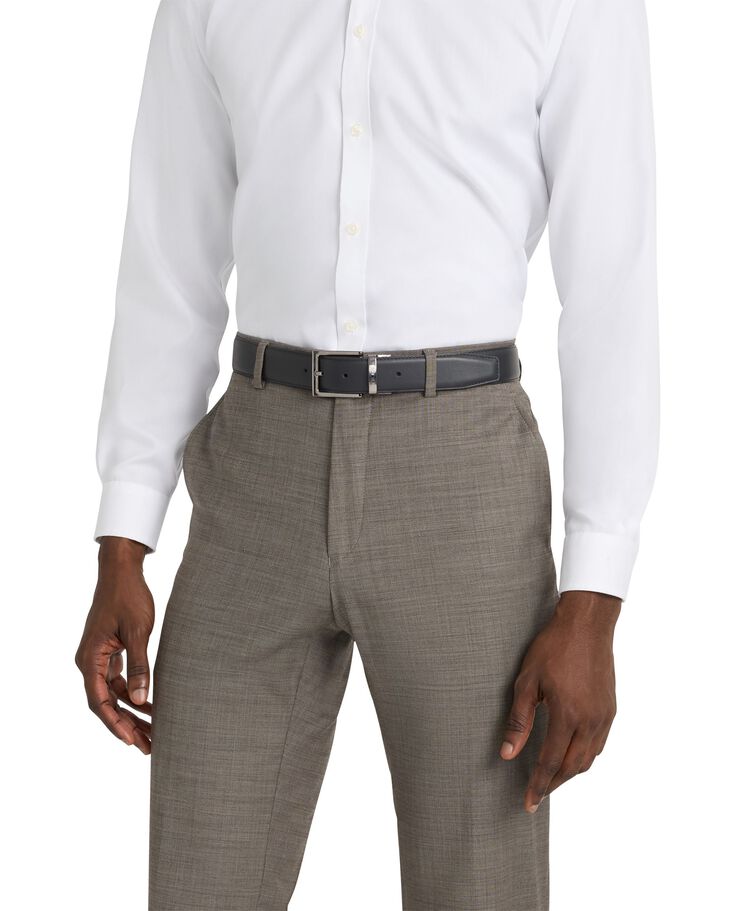 レクタングル・リバーシブル・スムース・レザー・ベルト 35mm ワンサイズ  hi-res | TUMI