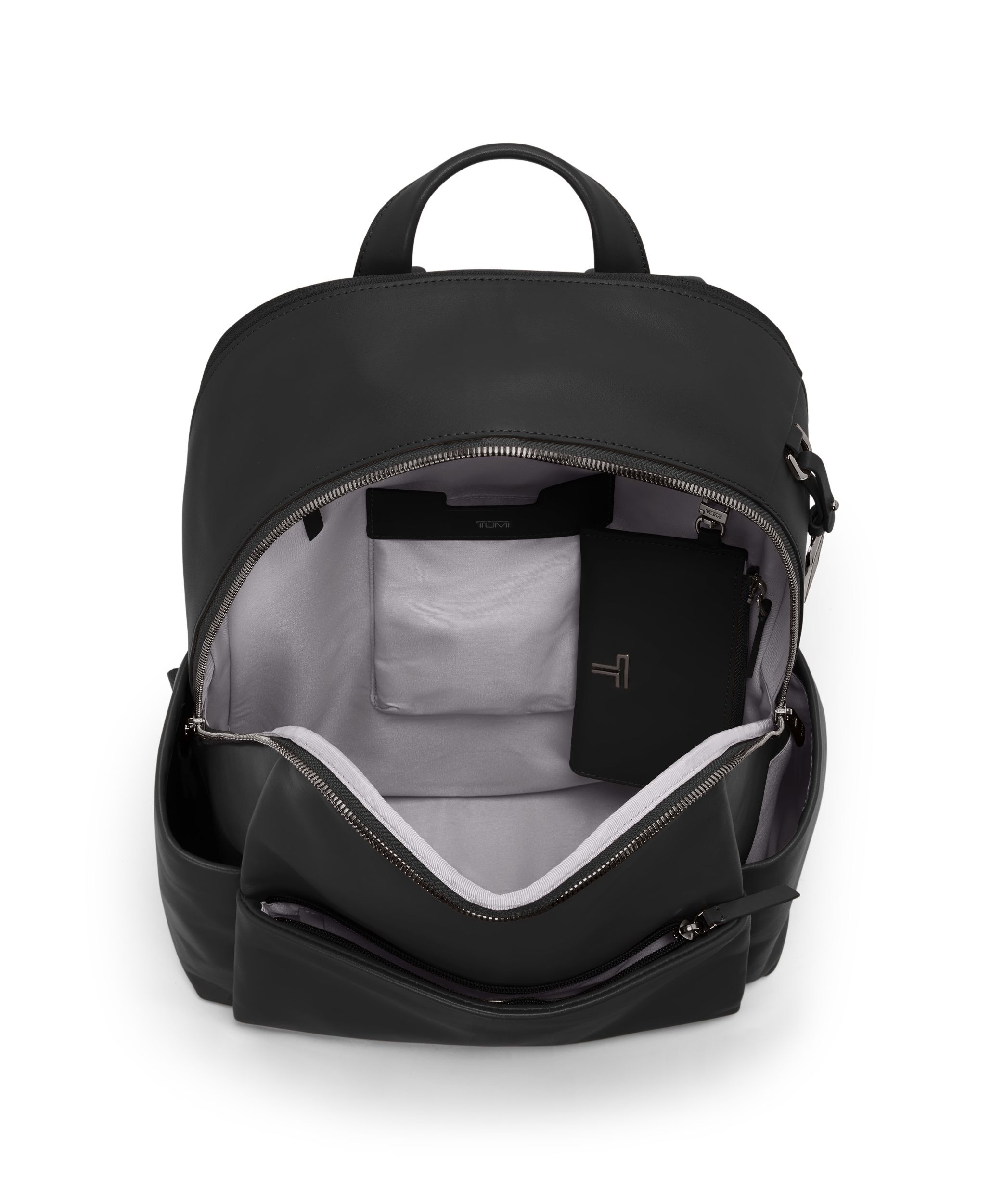 VOYAGEUR 「ライナ」ラージ・バックパック ブラック/ガンメタル| TUMI VOYAGEUR 「ライナ」ラージ・バックパック ブラック/ガンメタル| TUMI