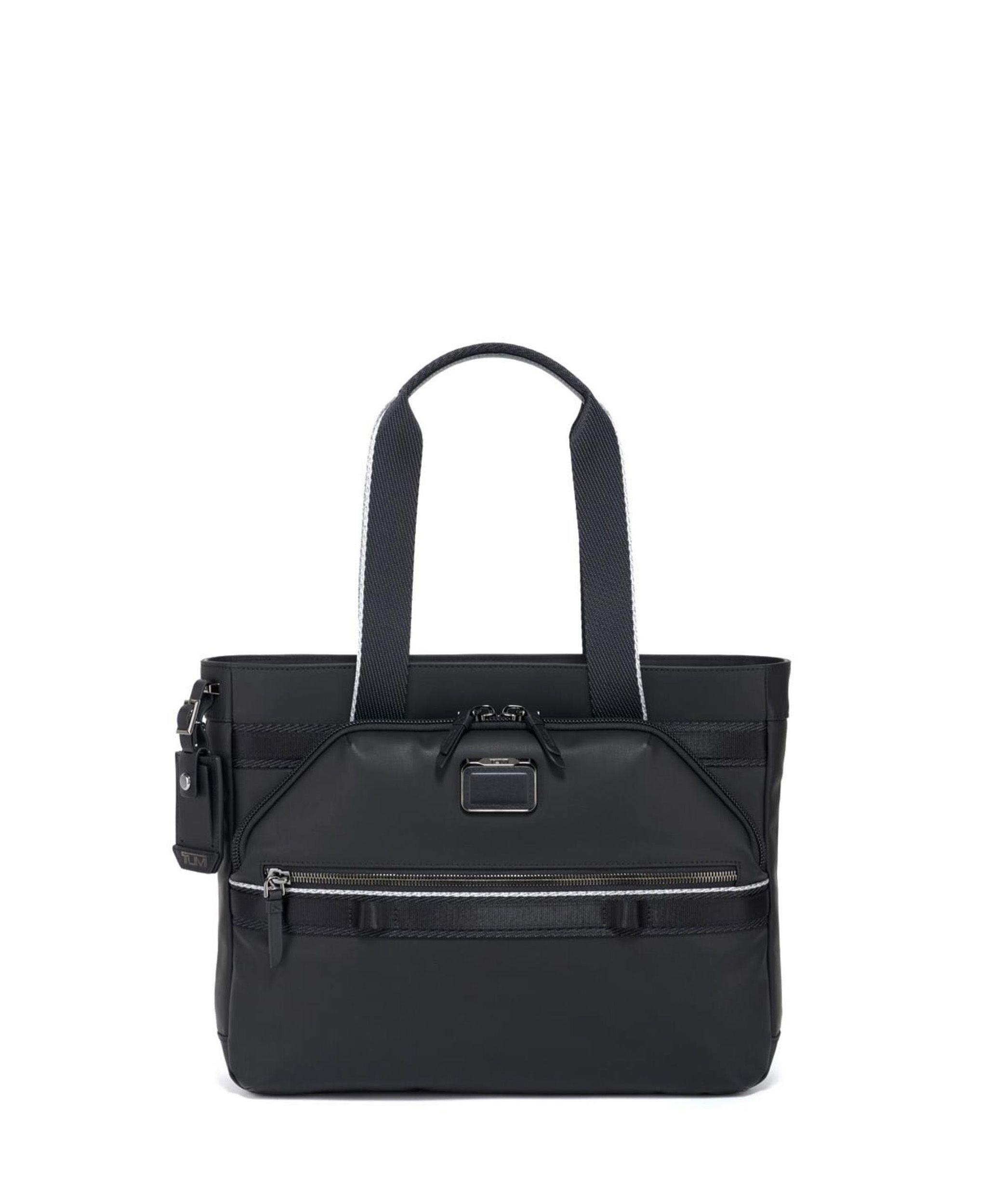 新到着 ALPHA ブラック｜TUMI コーテッド 「チャオ」トート BRAVO バッグ