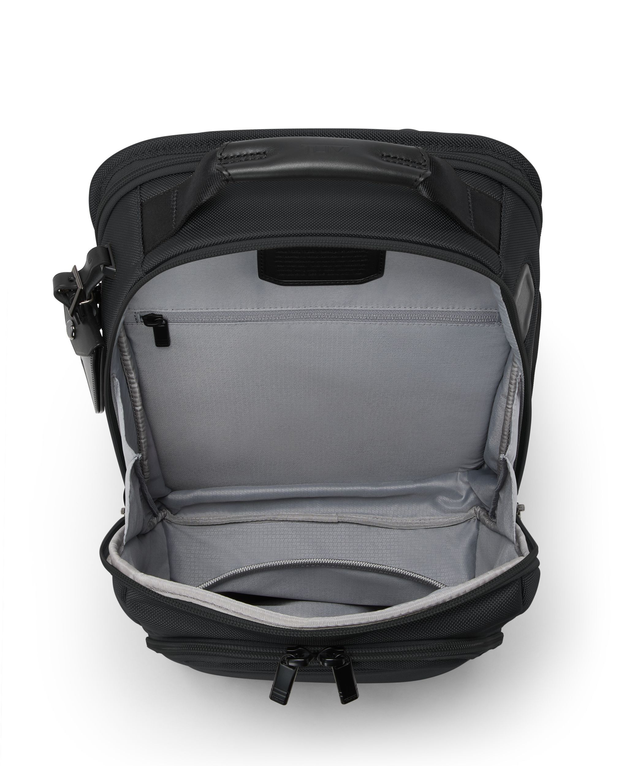 TUMI アルファ TUMI, Alpha Medium Dual Access Expandable Checked | Zola