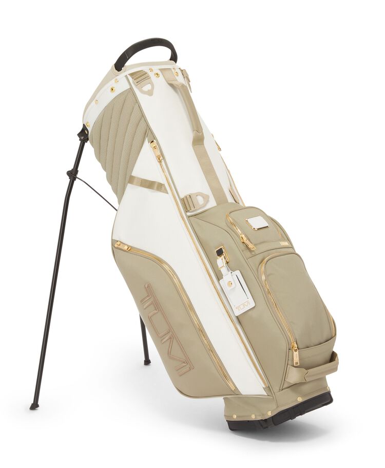 TUMI Golf ゴルフ・スタンド・バッグ オフホワイト/タン｜トゥミ公式 