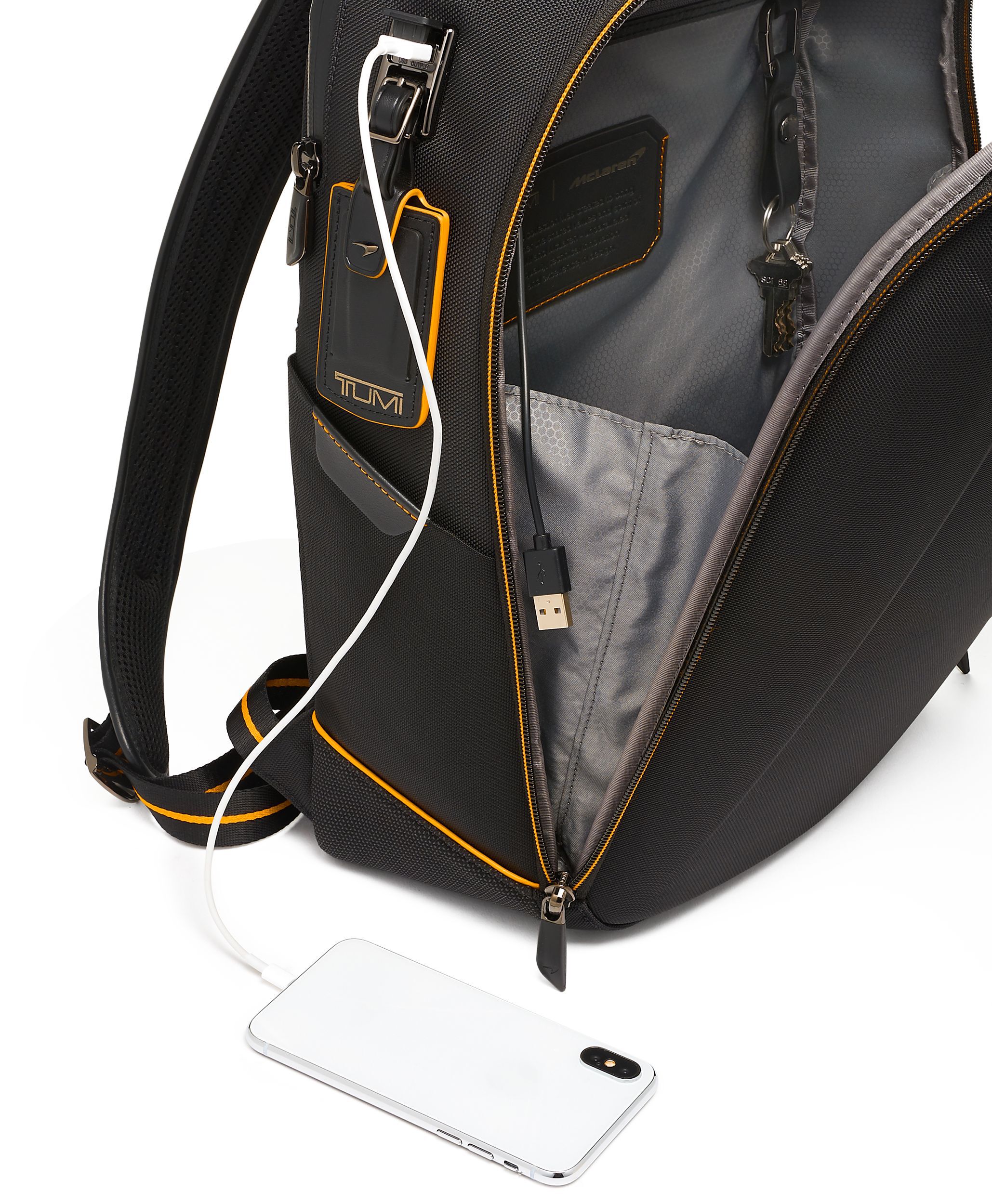 TUMI I MCLAREN 「ヴェロシティ」バックパック ブラック｜トゥミ公式サイト | TUMI