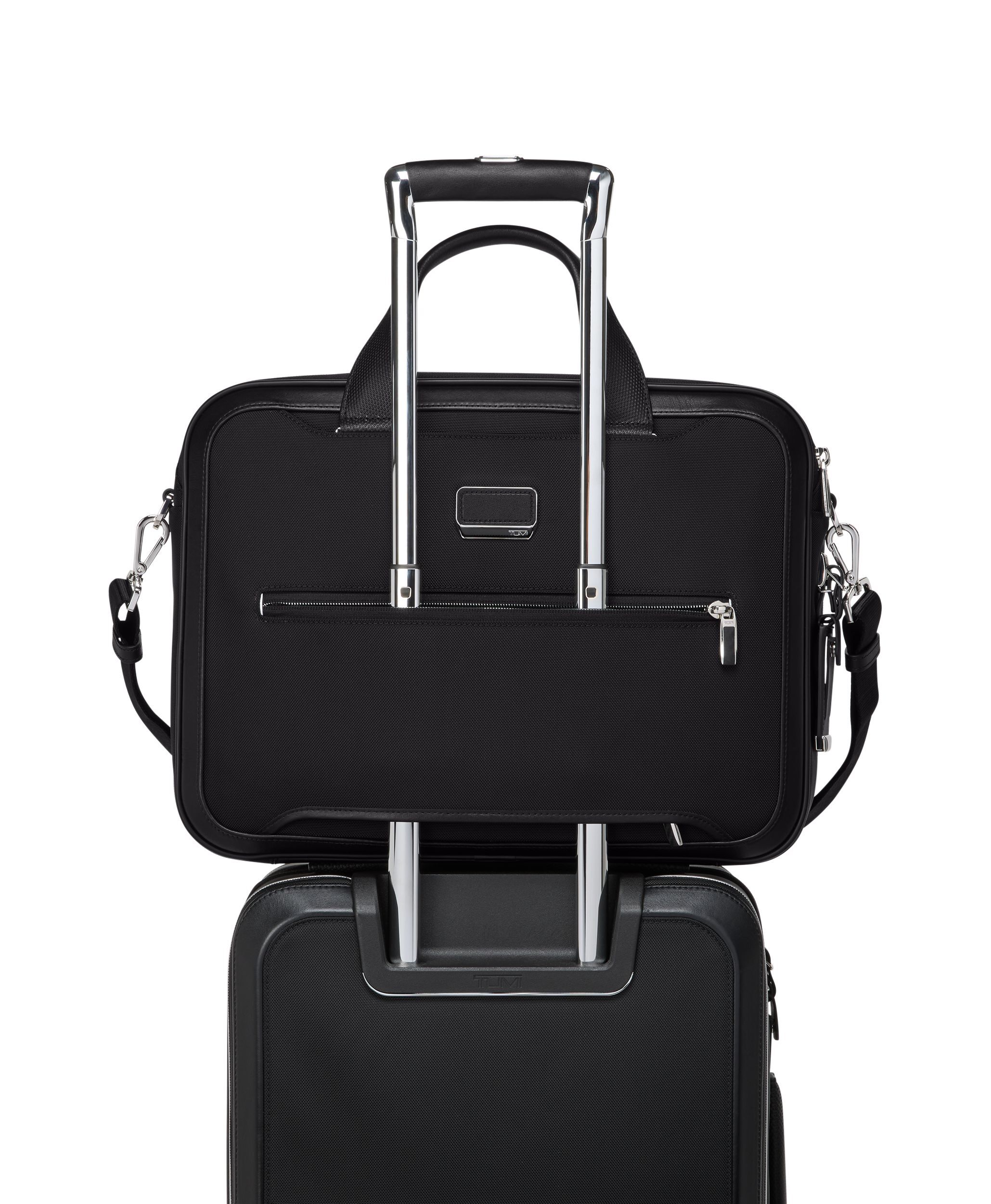 ARRIVE サドラーブリーフ ブラック ビジネスバッグ ARRIVÉ「サドラー」ラージ・ブリーフ｜TUMI(トゥミ)公式サイト