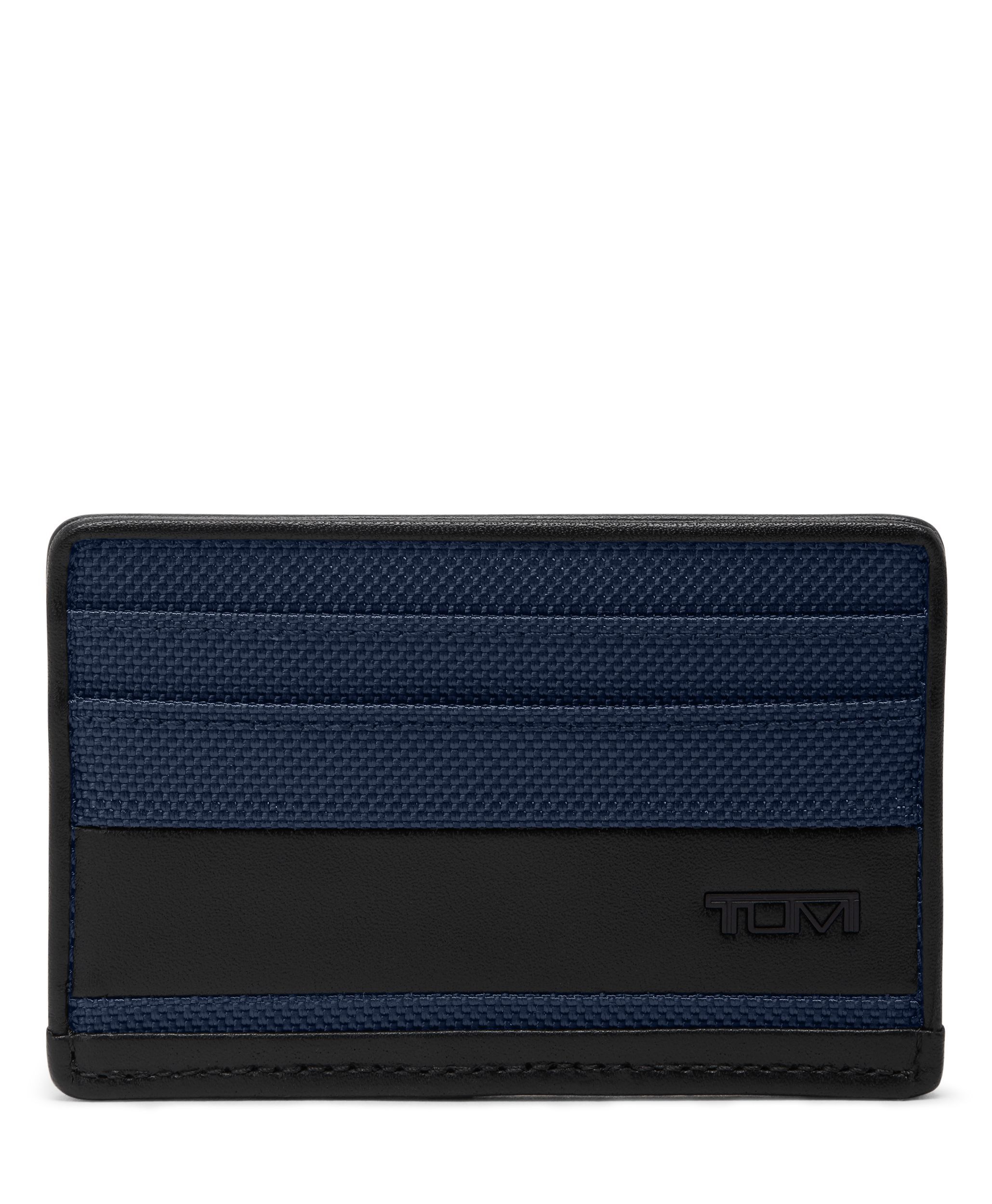 TUMI トゥミ レザー折財布　ネイビー　IDロック機能　レディース TUMI 正規品2年保証 トゥミ 財布 二つ折り財布 ブランド ALPHA
